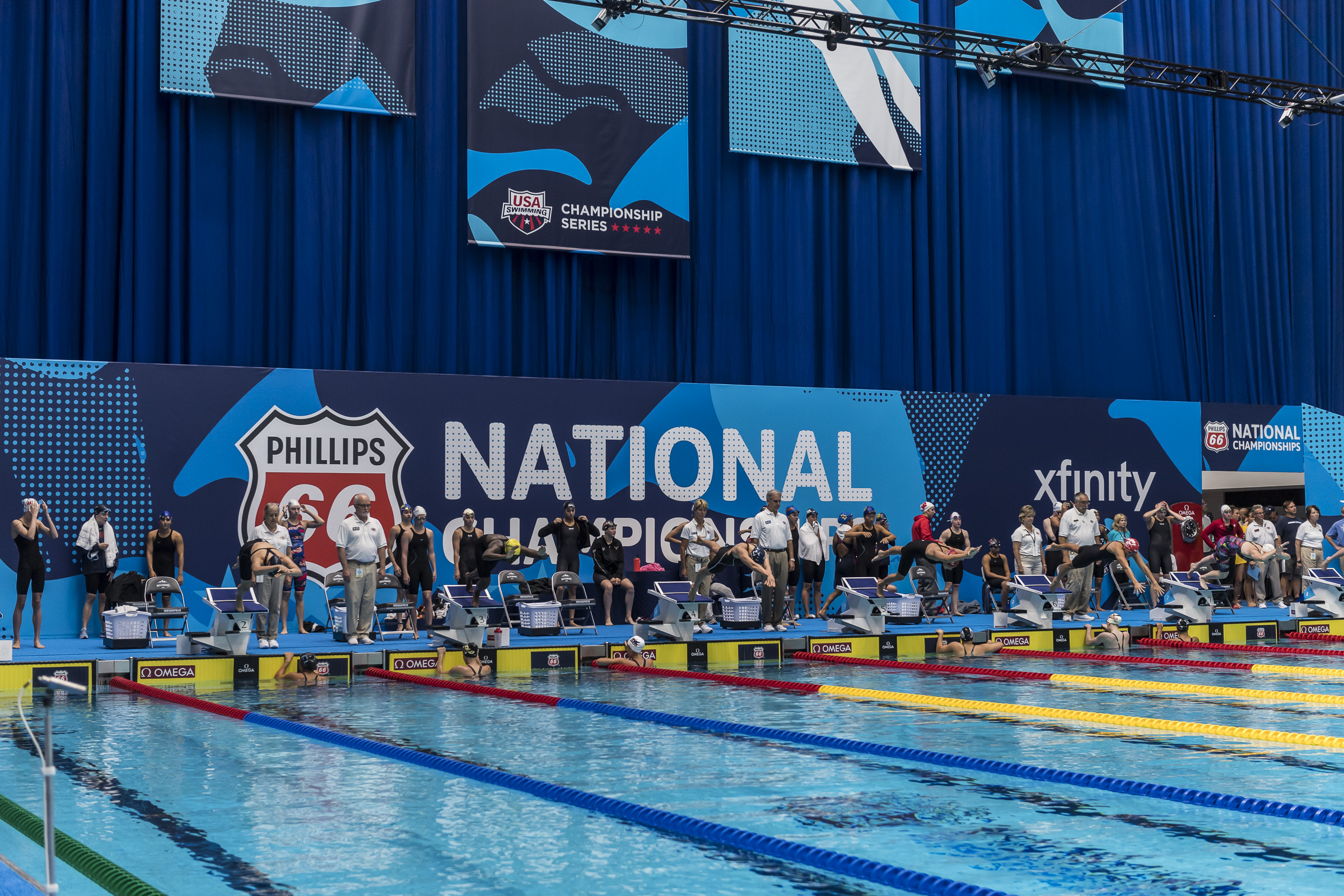 2017 Phillips 66 USA Swimming National Championships: Day 2 Prelim ...