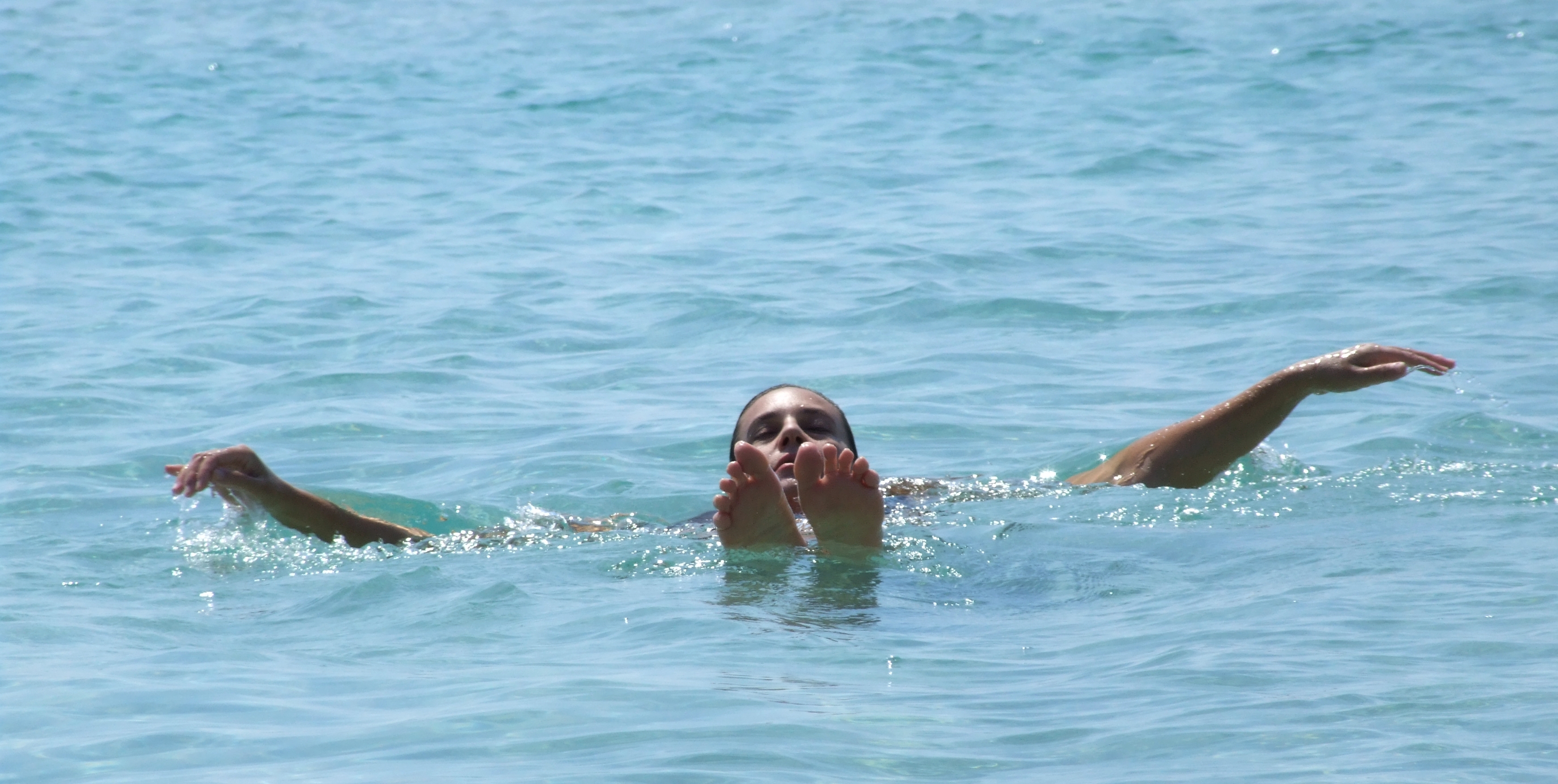 Swimming in the Sea - Fontane Bianche Siracusa Italy - Creative Commons by gnuckx, Bebo, Public domain, Oggi, Outdoor, HQ Photo