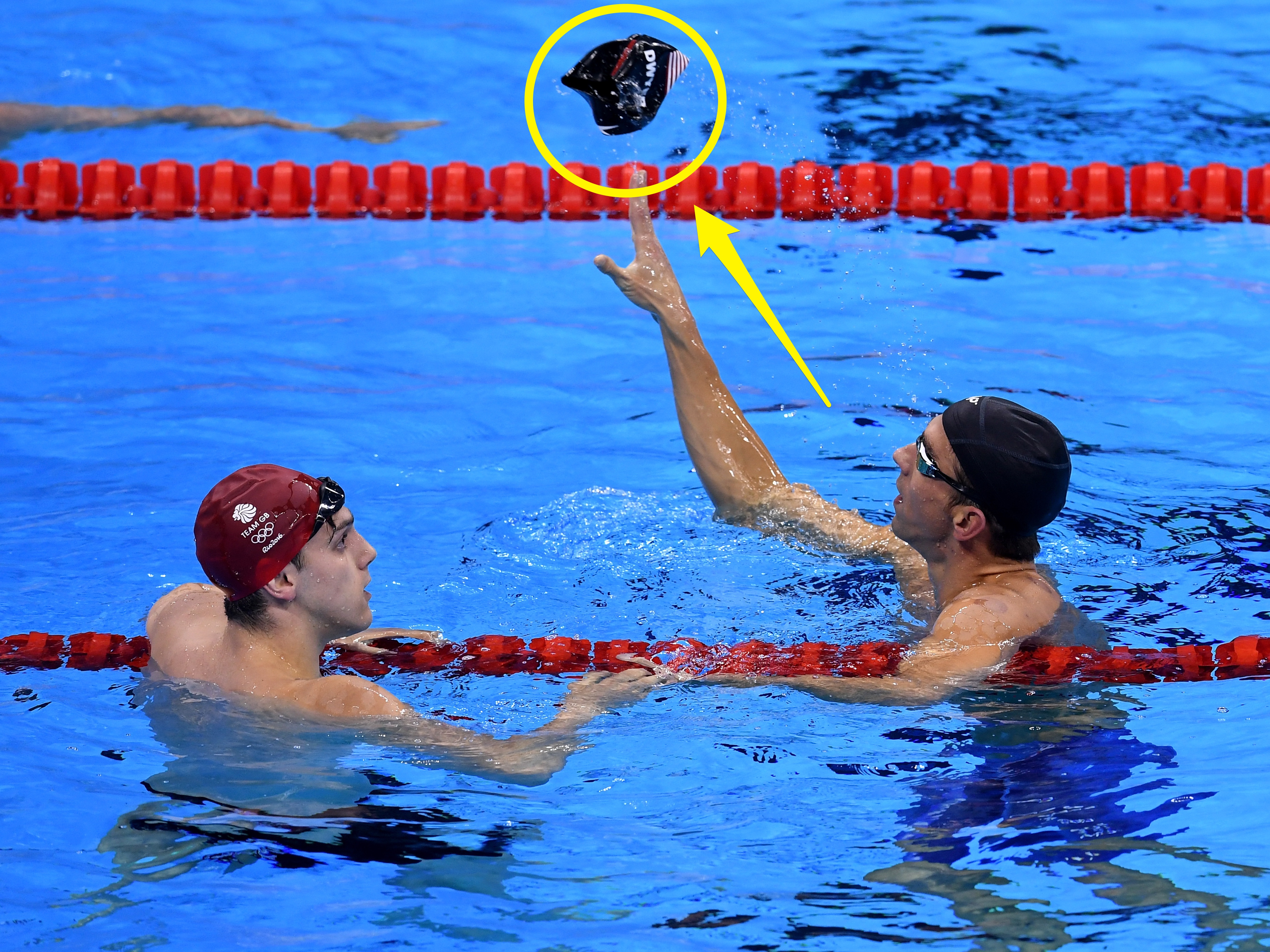 Michael Phelps wore the wrong swimming cap in a race -- and still ...