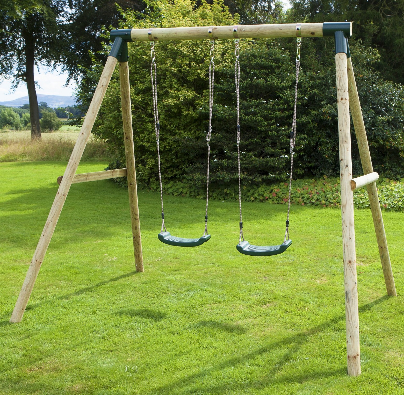 Rebo Venus Wooden Garden Swing Set | Outdoor Toys