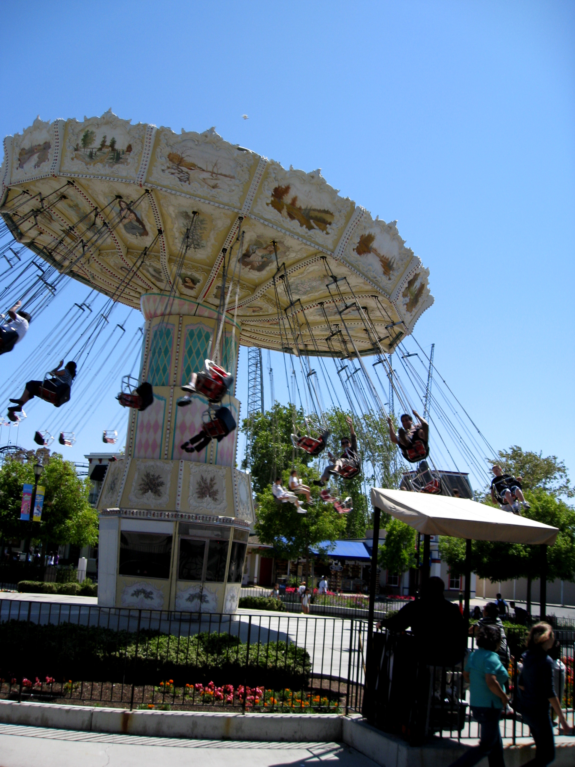 Swingin at Great American, Activity, Carousel, Entertainment, Fast, HQ Photo