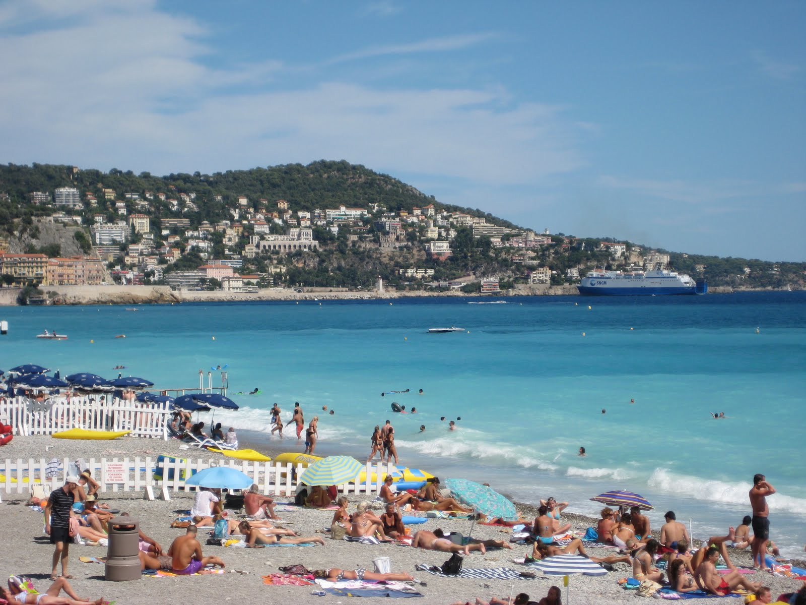 Life Abroad in Switzerland!: French Riviera: Our Beach Weekend in Nice