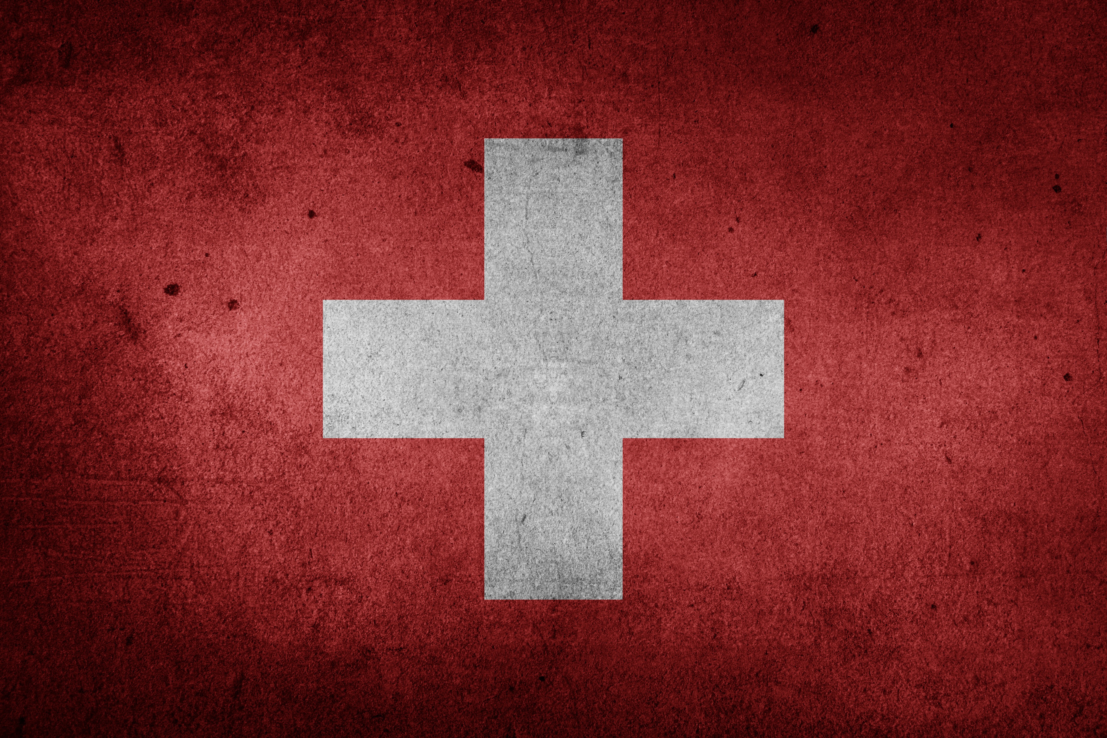 The flag of Switzerland (Grunge) HD Wallpaper | Wallpapers.gg