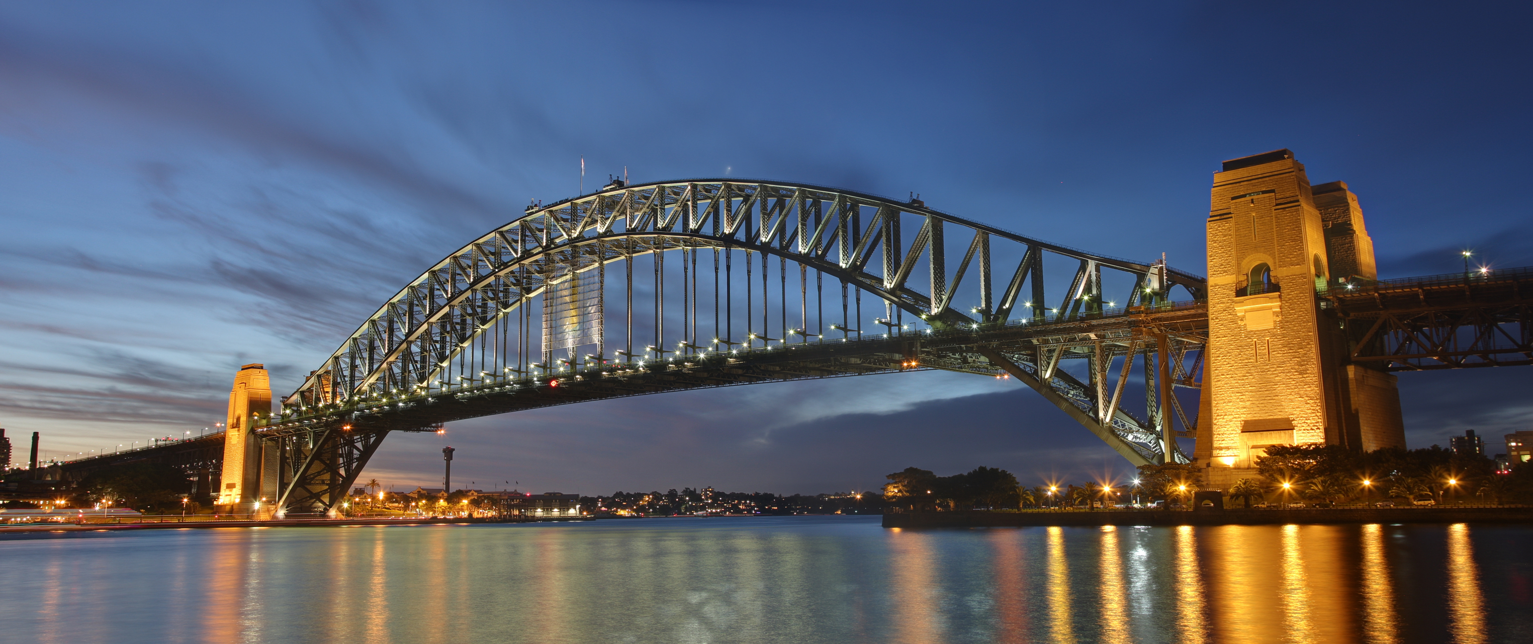 File:Sydney harbour bridge dusk.jpg - Wikimedia Commons