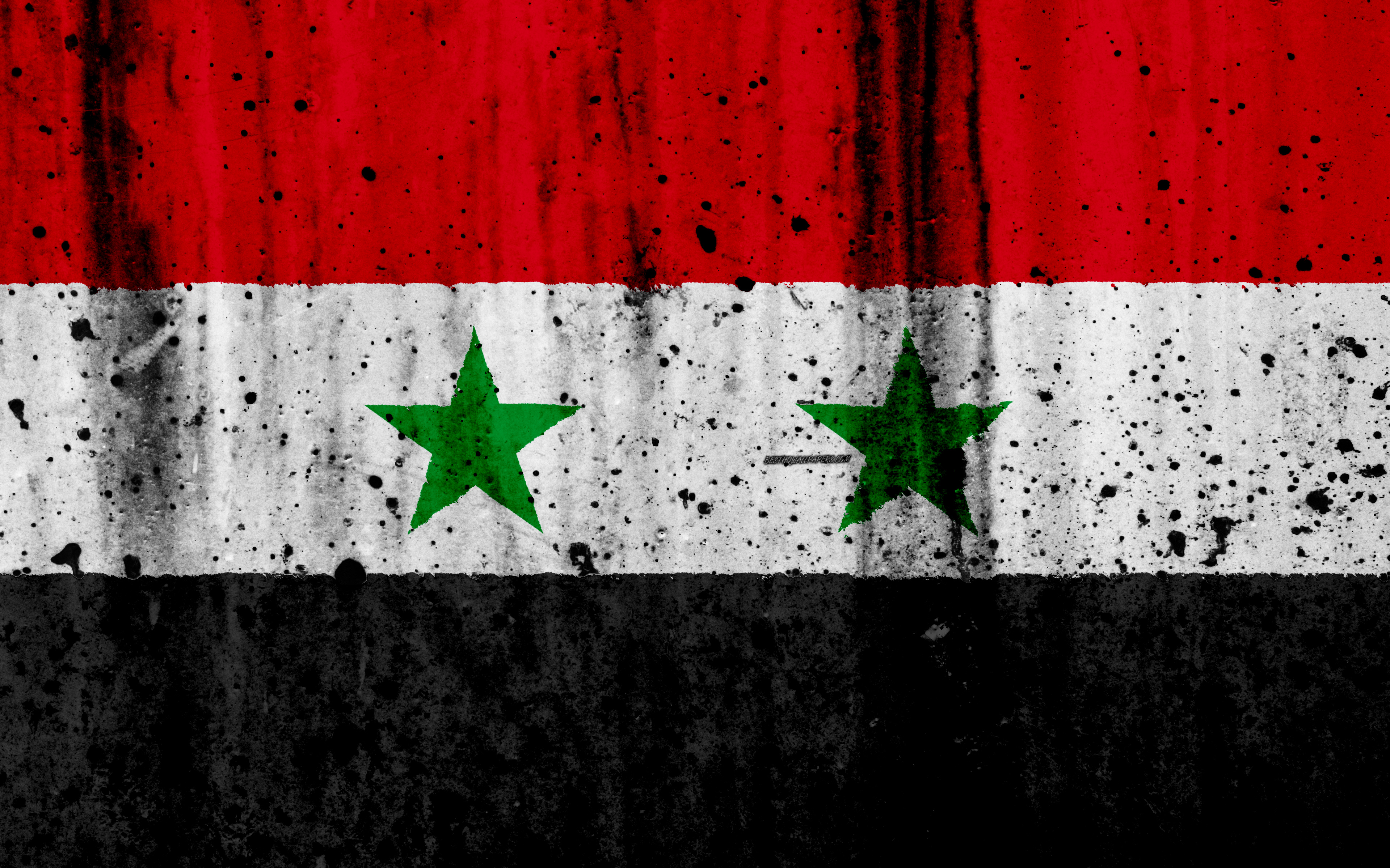 Download wallpapers Syrian flag, 4k, grunge, flag of Syria, Asia ...