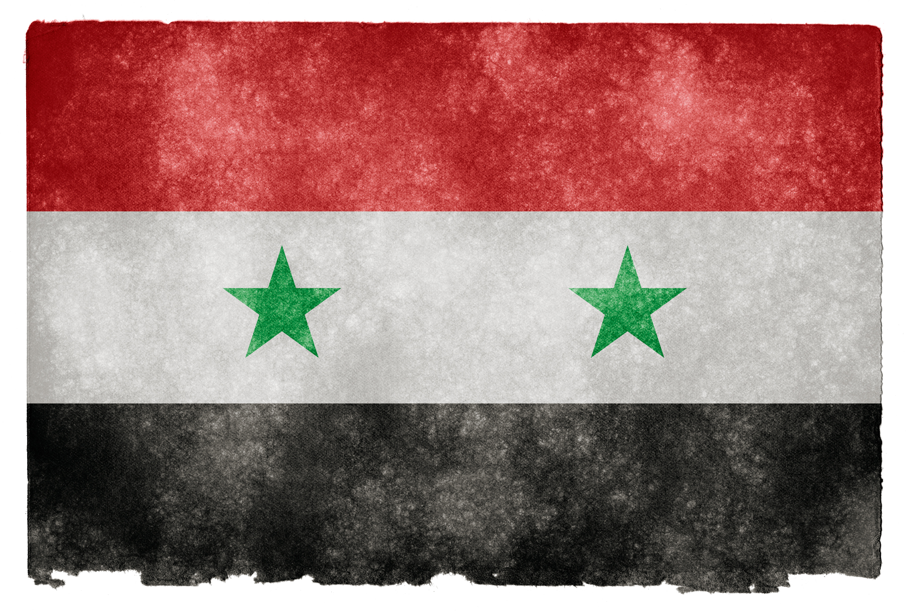 Syria grunge flag photo