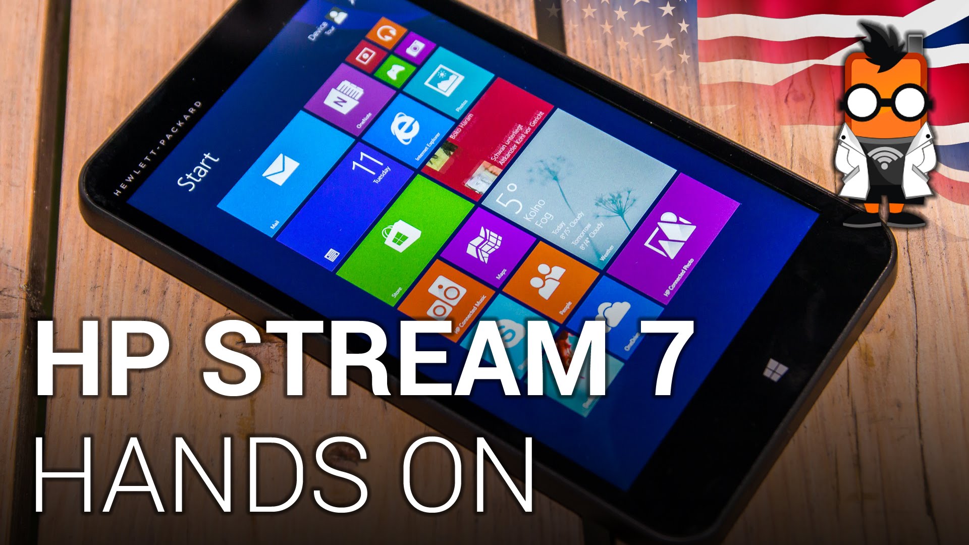 HP Stream 7 - 99 dollar tablet with Windows 8.1 - Hands on [ENGLISH ...