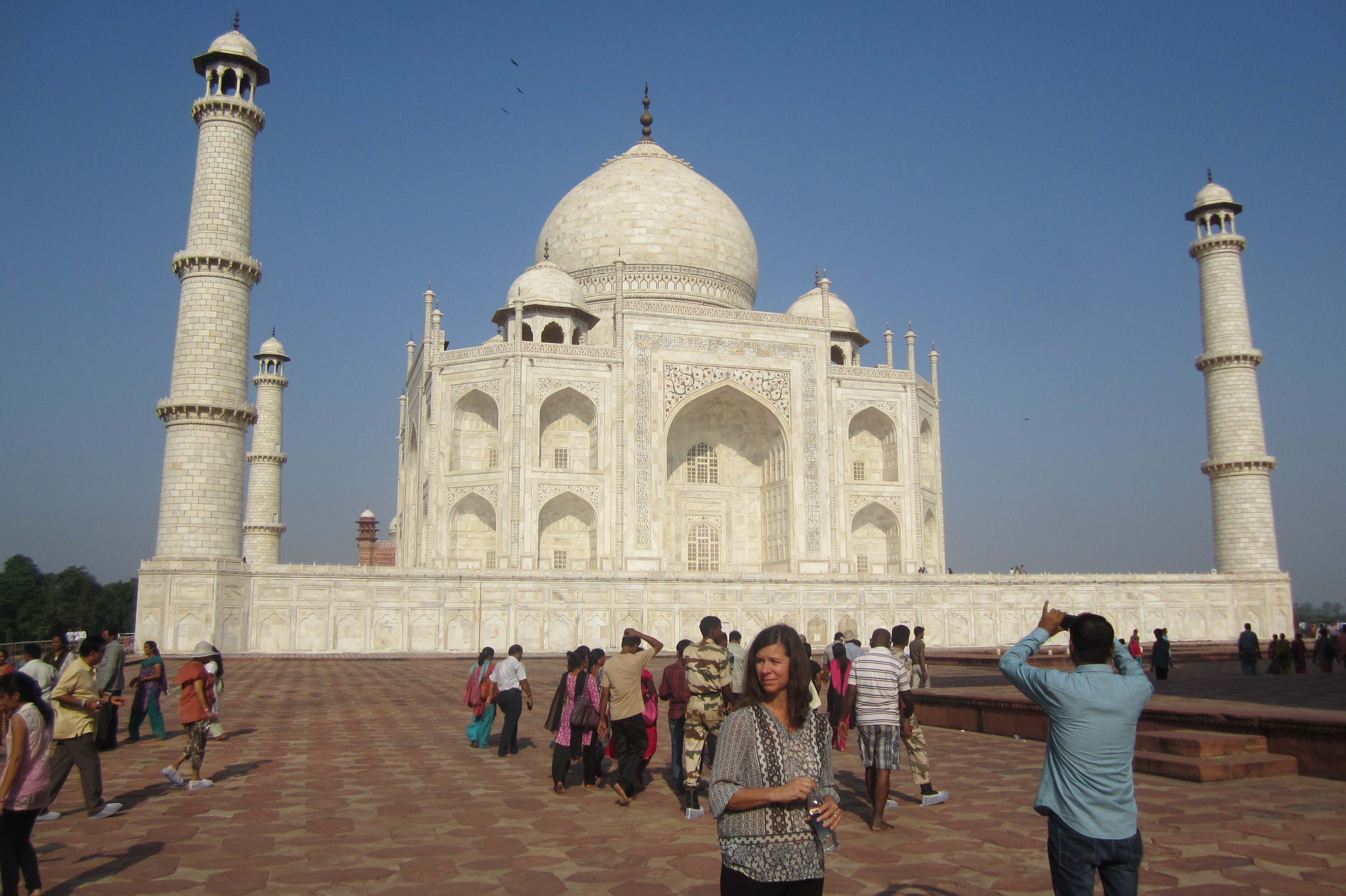 India Buying Trip September 2014. The Taj Mahal!