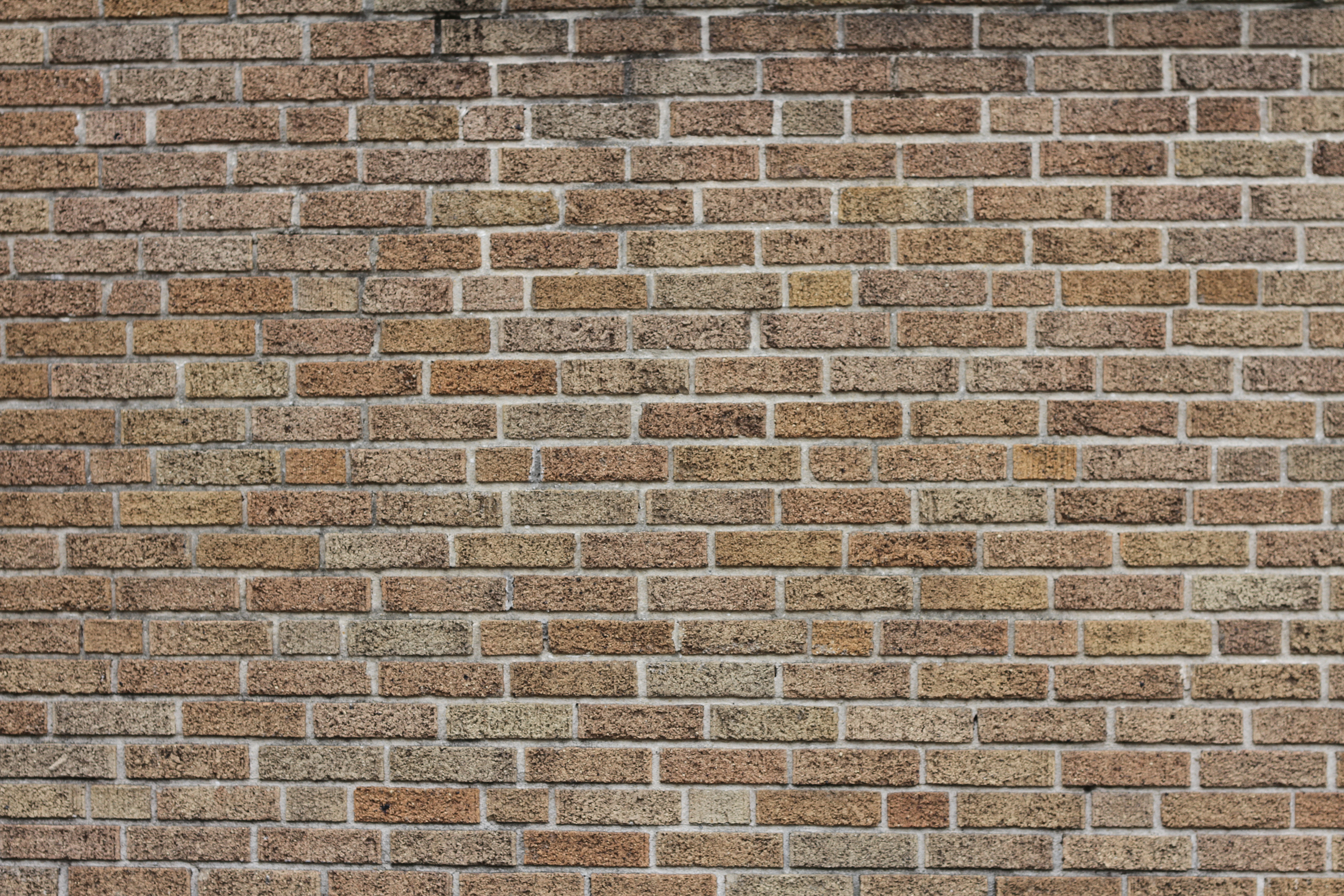 Generic Dark Tan Brick Wall Texture - 14Textures