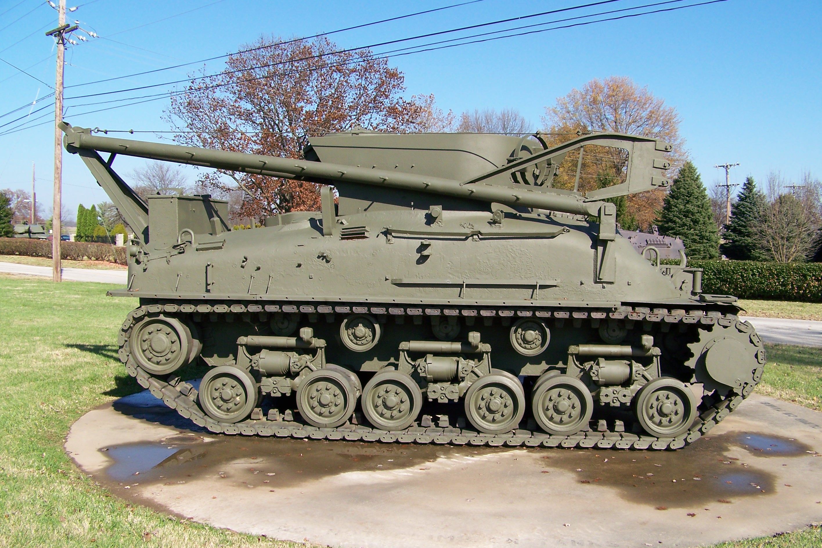 M32 Tank Recovery Vehicle - Wikipedia