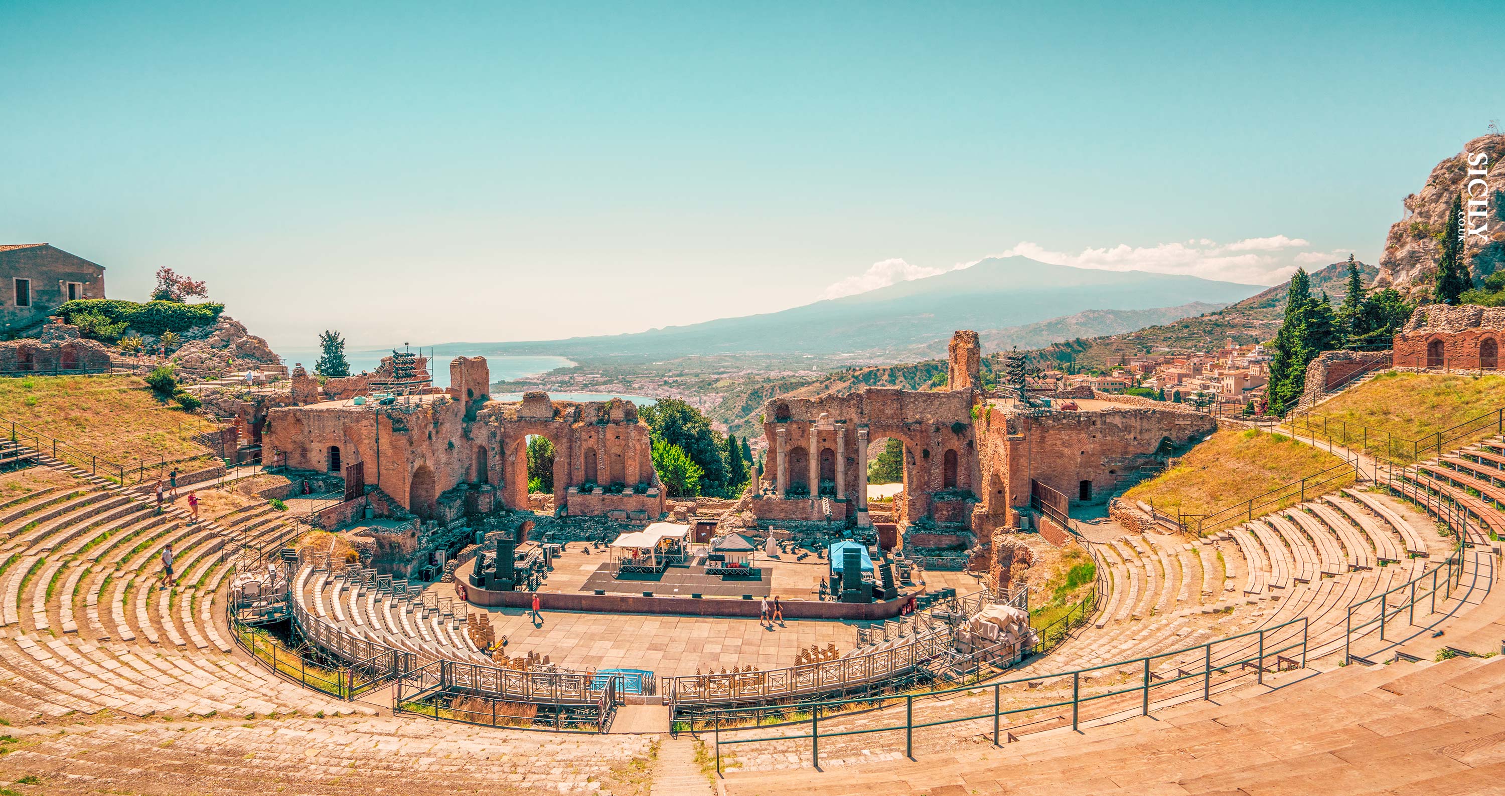 Greek-Roman Theatre of Taormina - Sicily