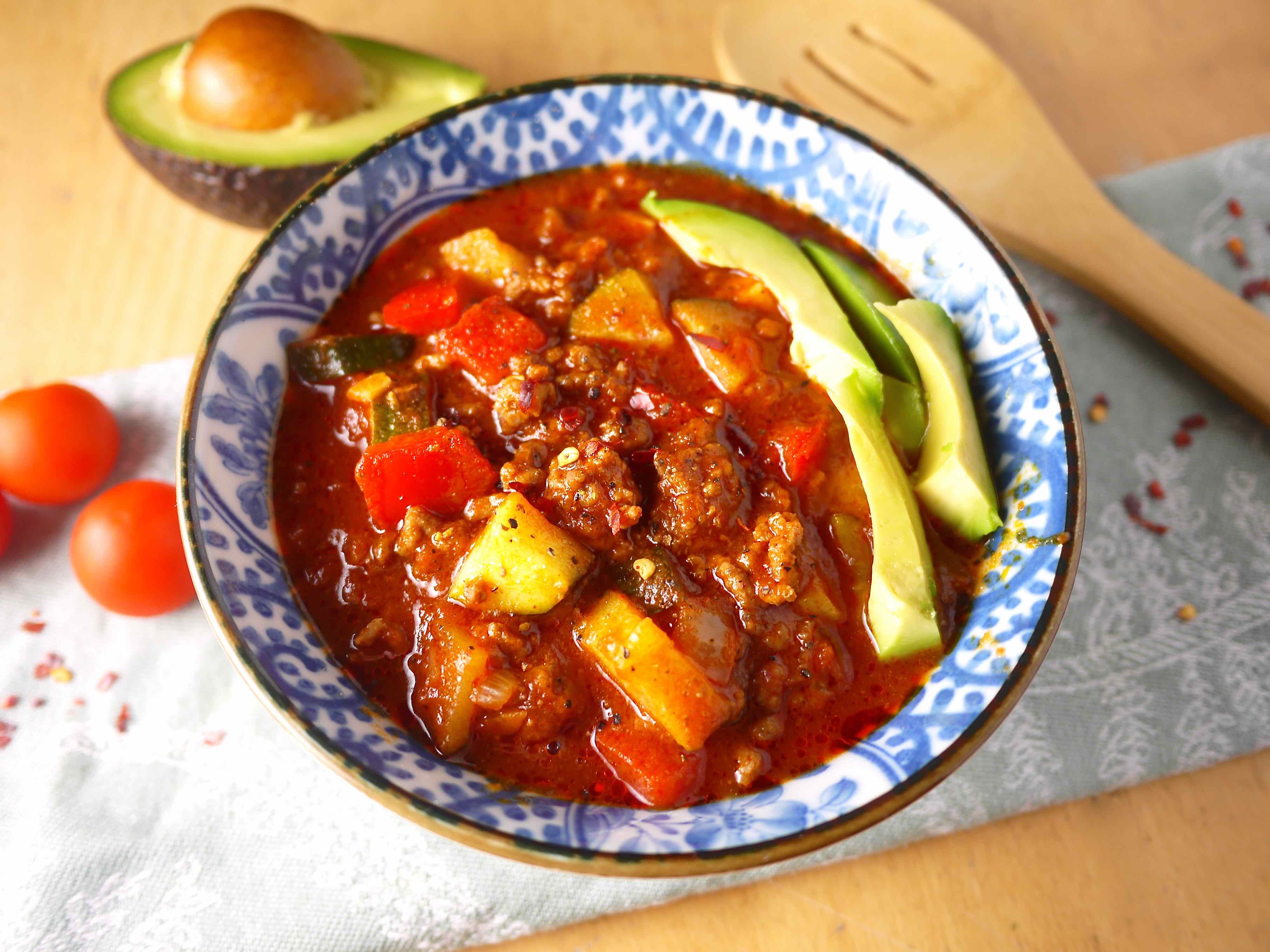 Quick and Tasty Paleo Chili (gf) | Perchance to Cook