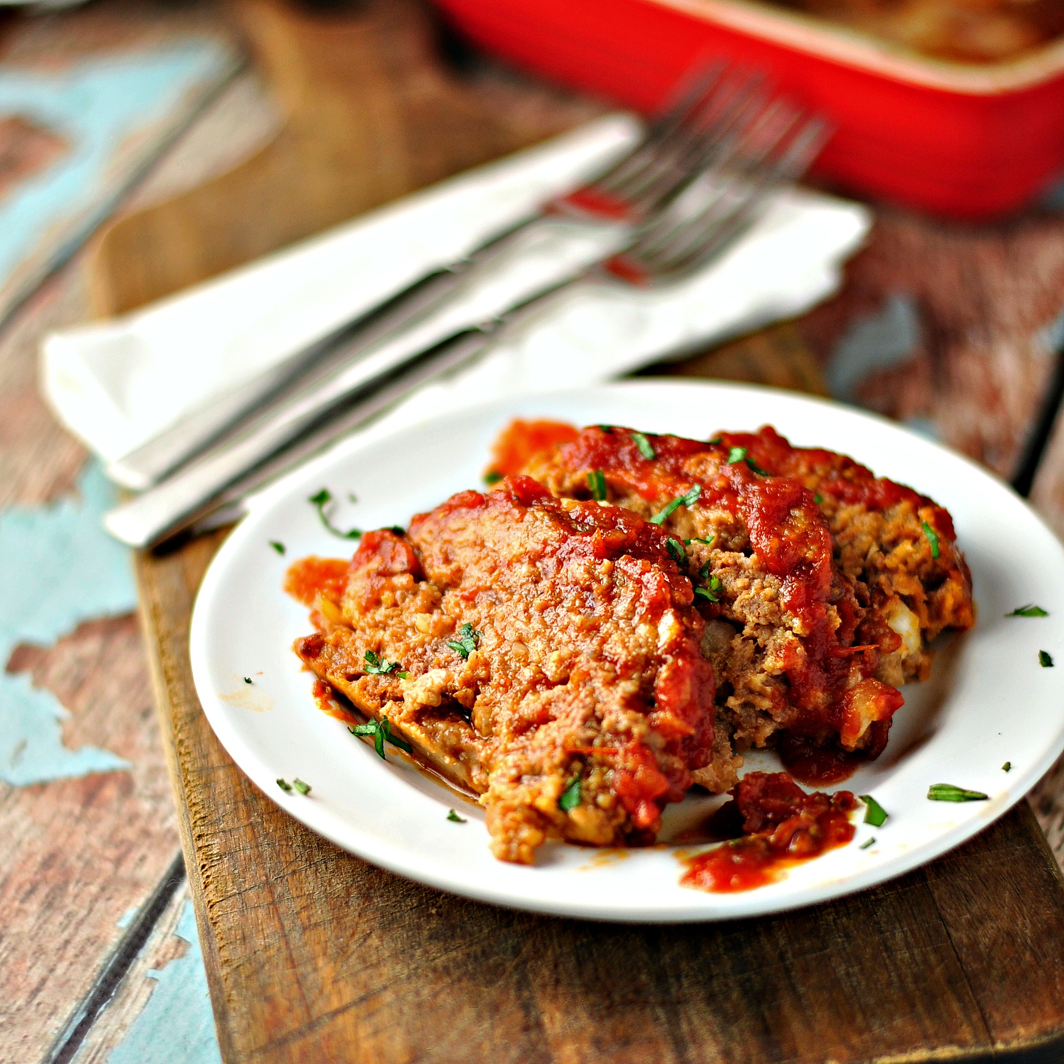 Tasty Easy Meatloaf • Loaves and Dishes
