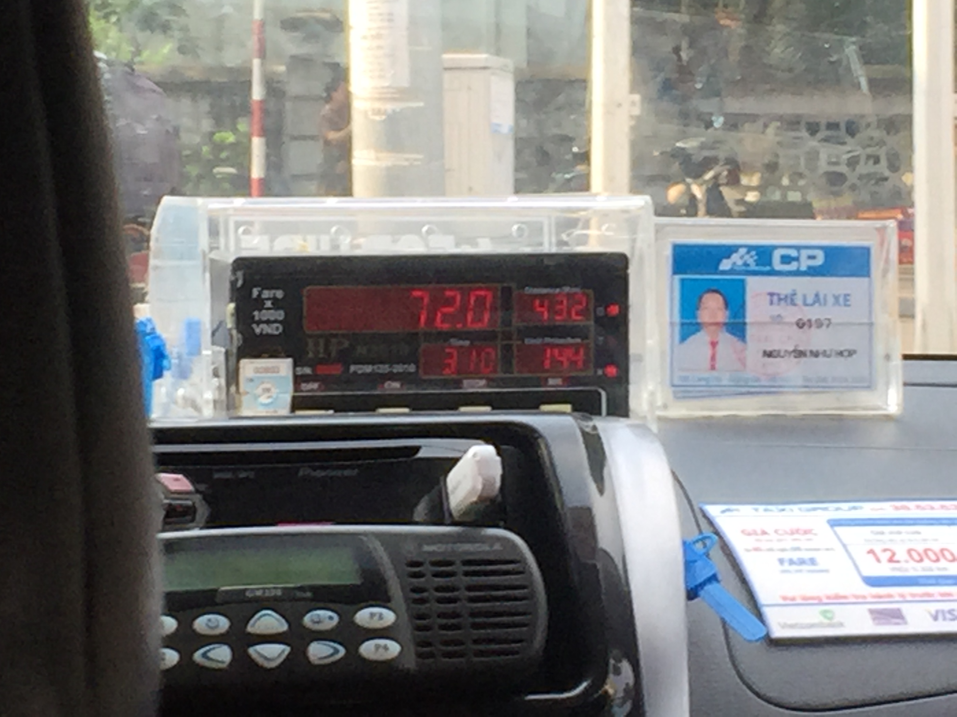 Taxi meter photo