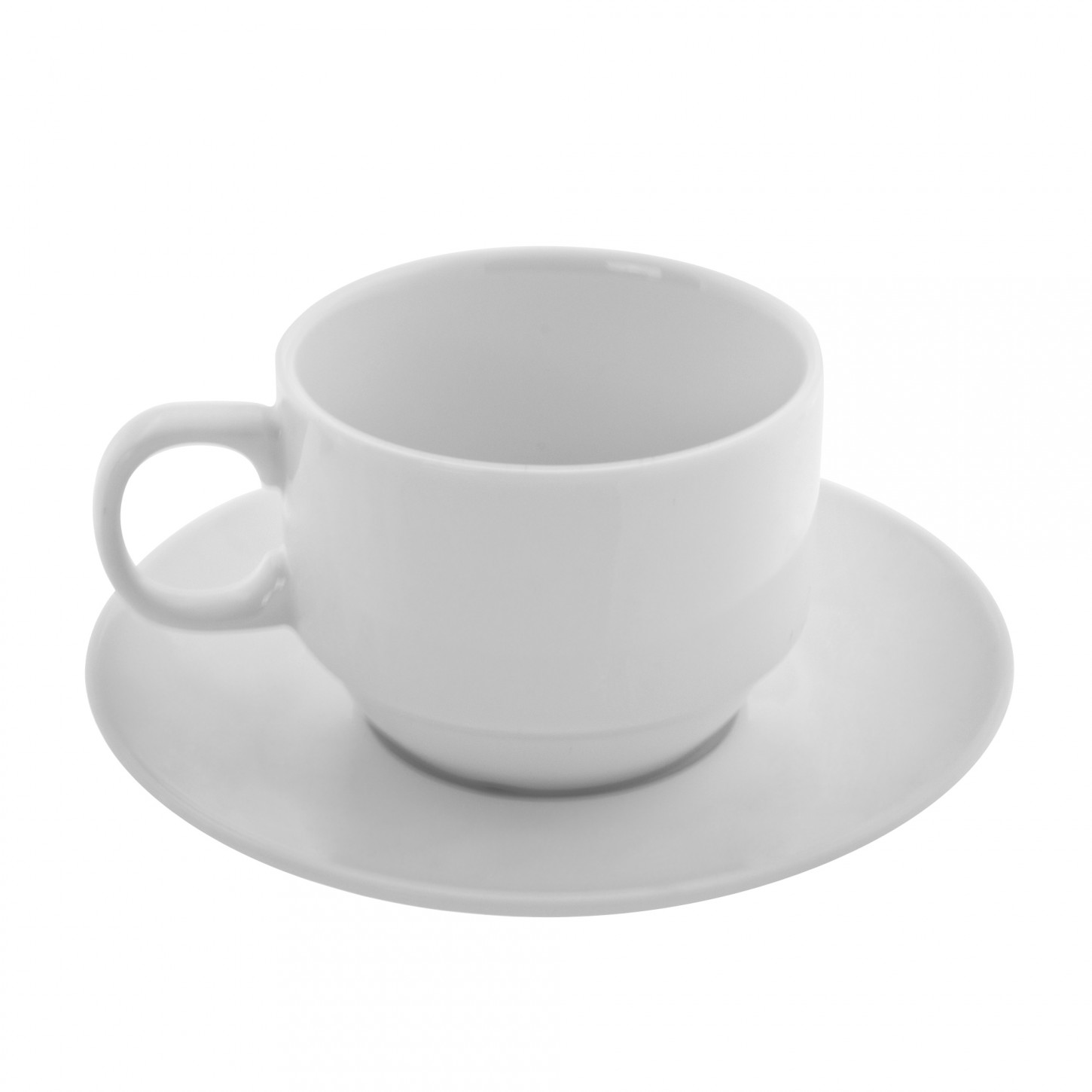 Bistro Tea Cup/Saucer - 10 Strawberry Street