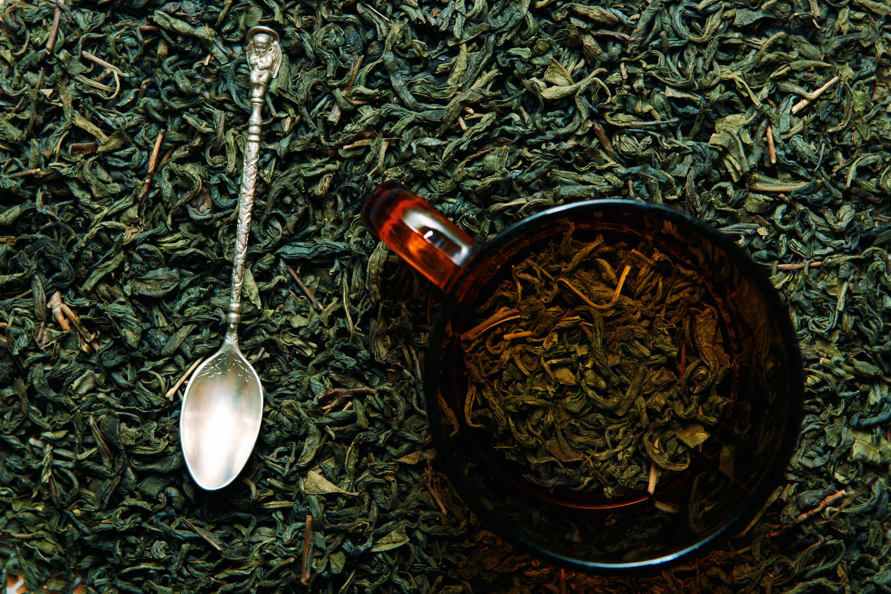 Tea leaves photo