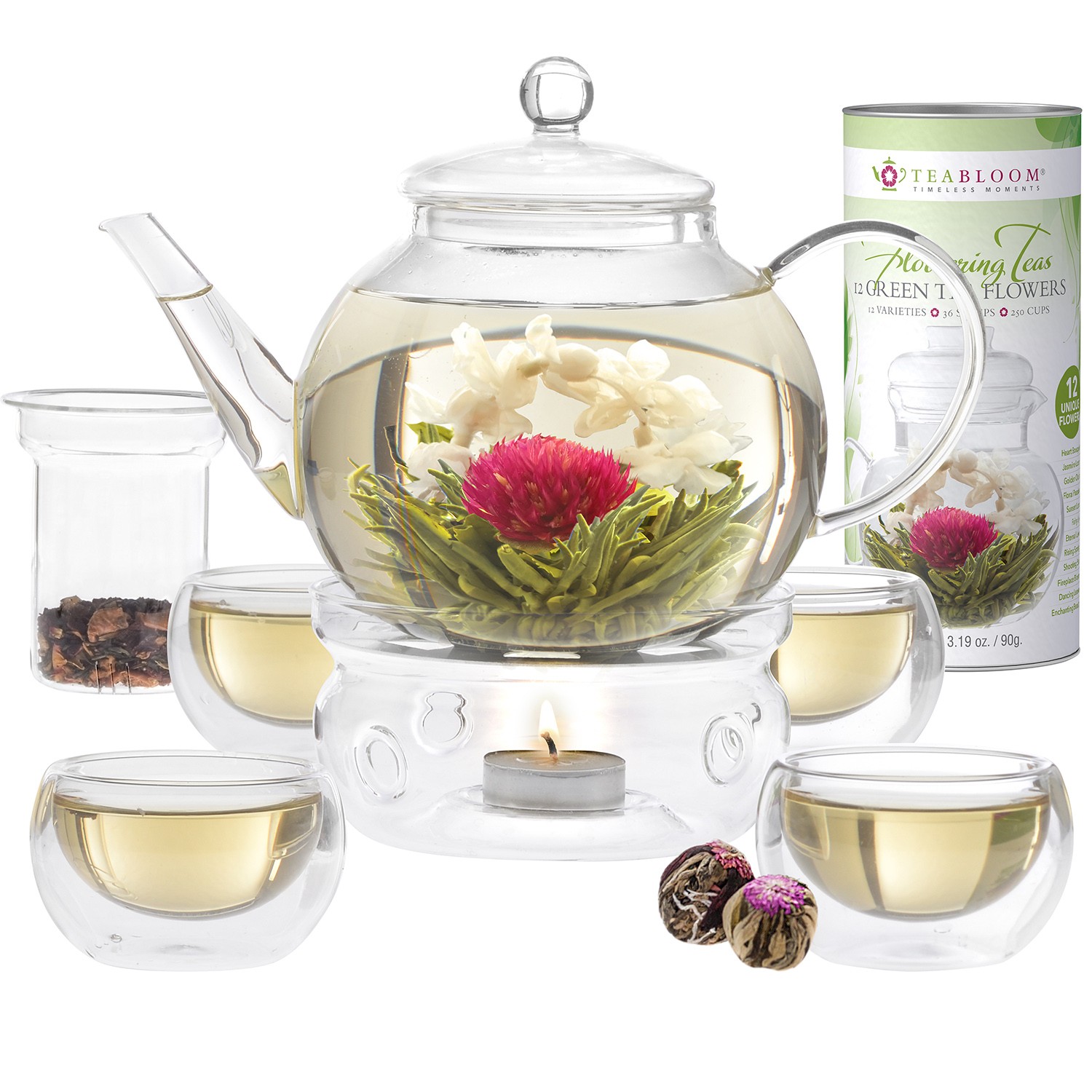 Blooming Tea Set | Complete Blooming Tea Gift Set | Teabloom