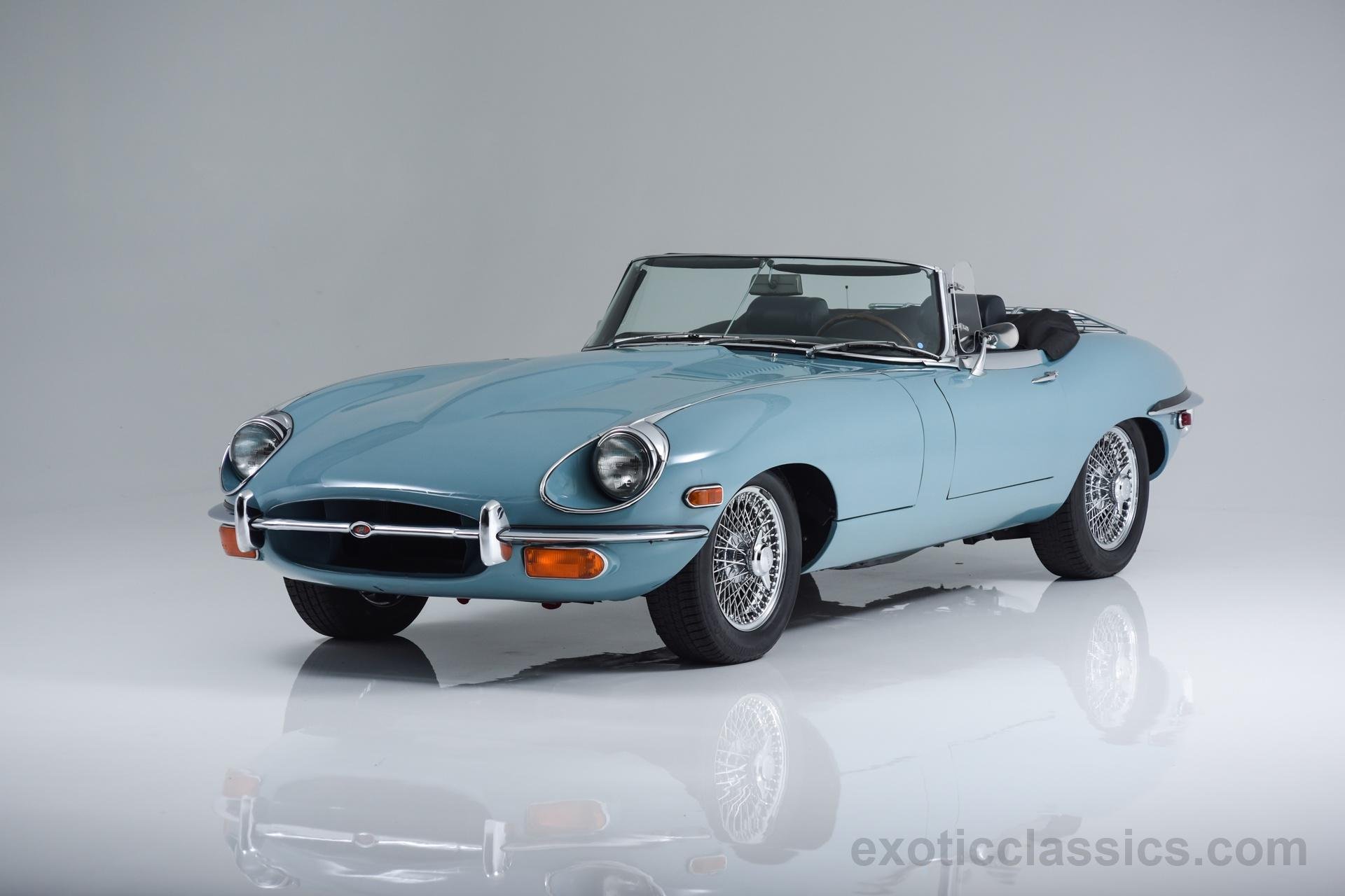 1969 Jaguar XKE Convertible cars classic blue wallpaper | 1920x1280 ...