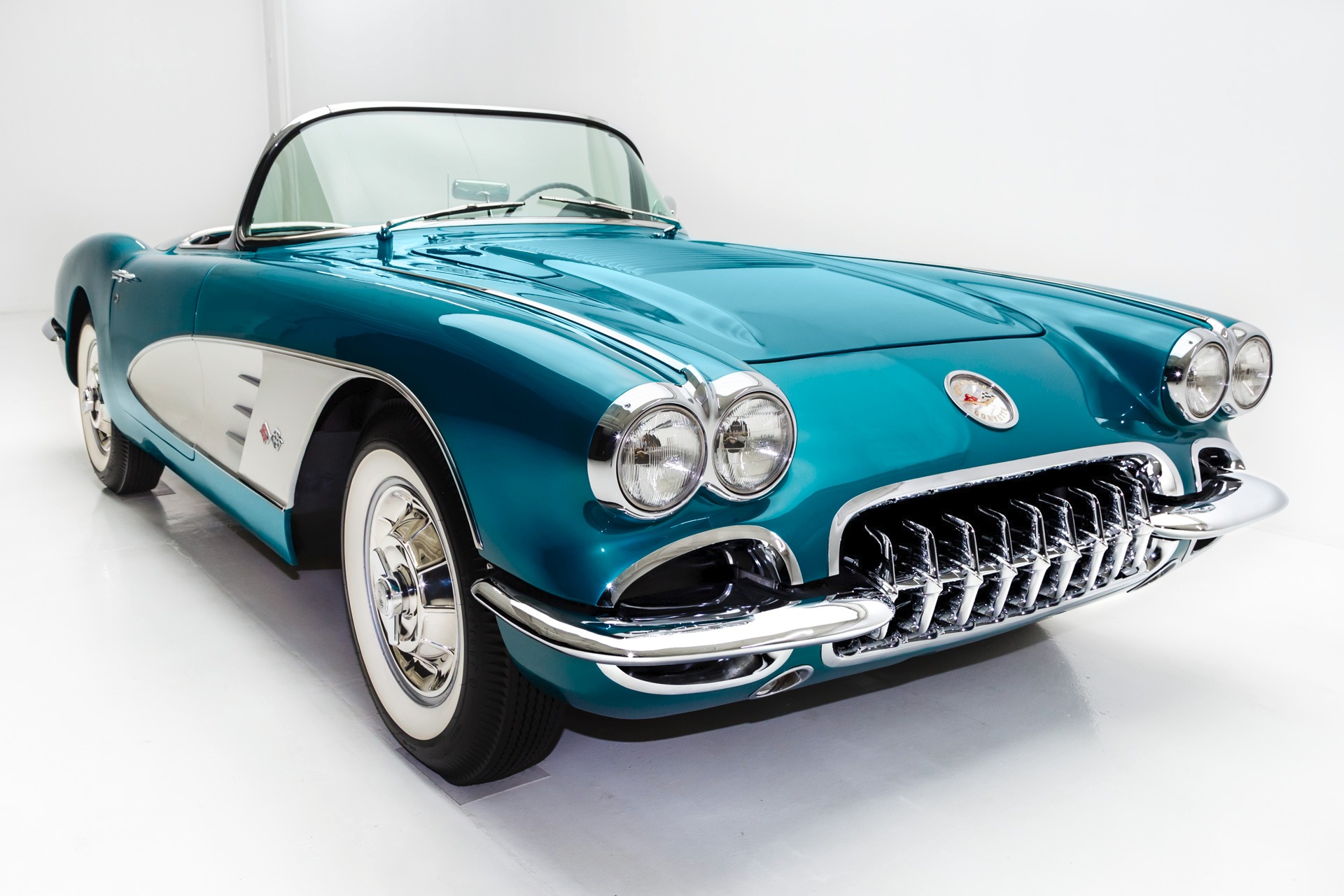 1958 Chevrolet Corvette Rare Regal Turquoise - American Dream ...