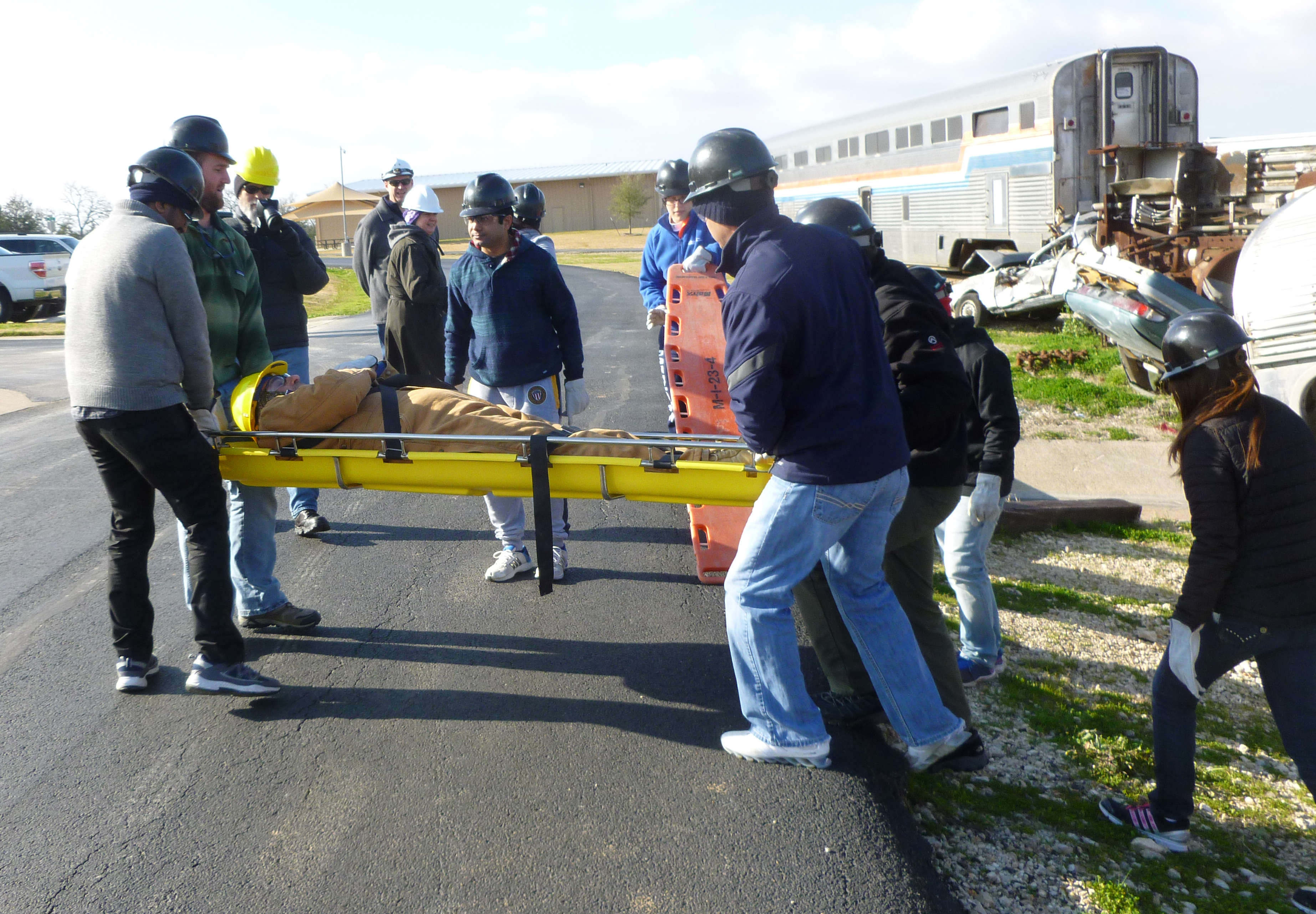 MBA students learn leadership, teamwork during Disaster City ...
