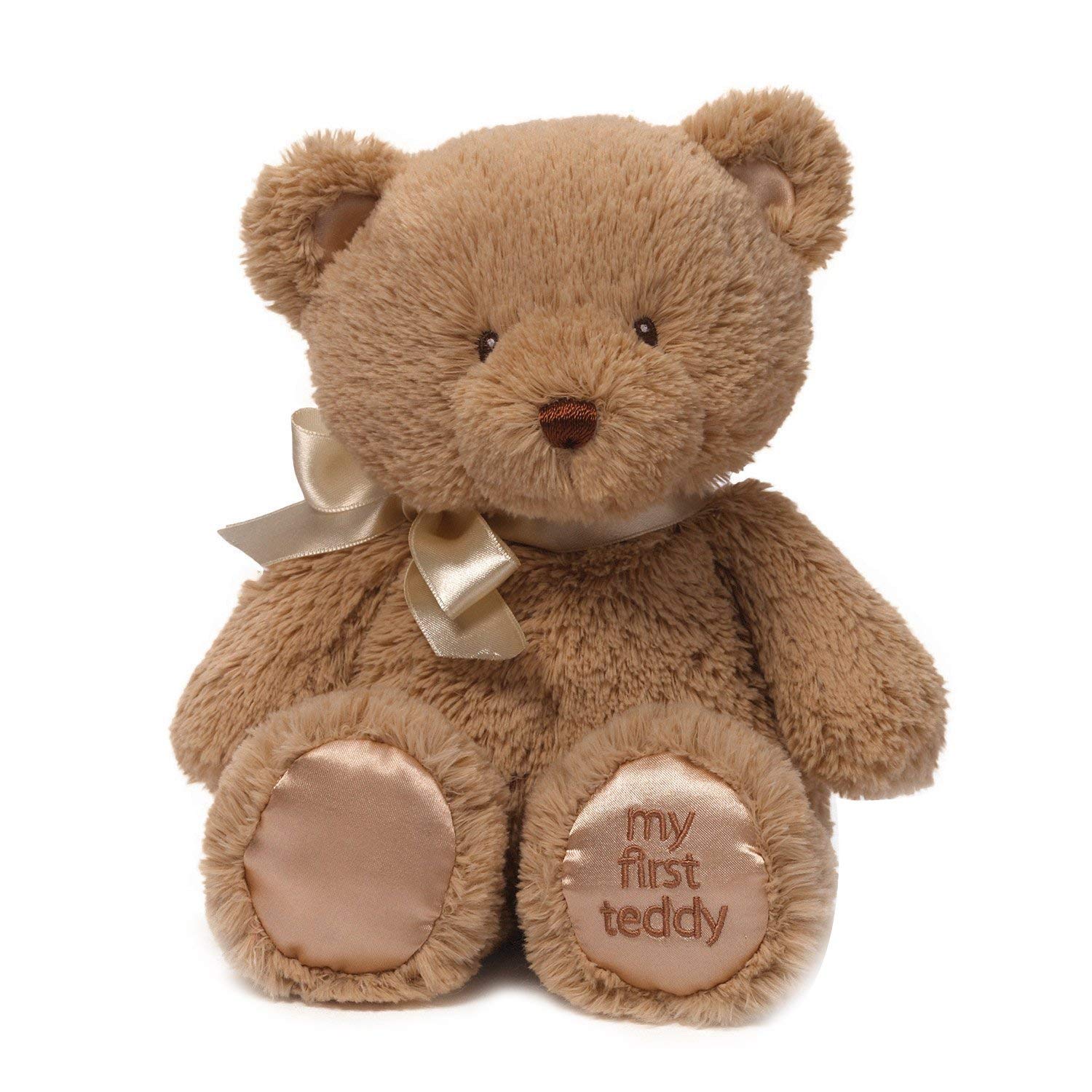 Amazon.com : Baby GUND My First Teddy Bear Stuffed Animal Plush in ...