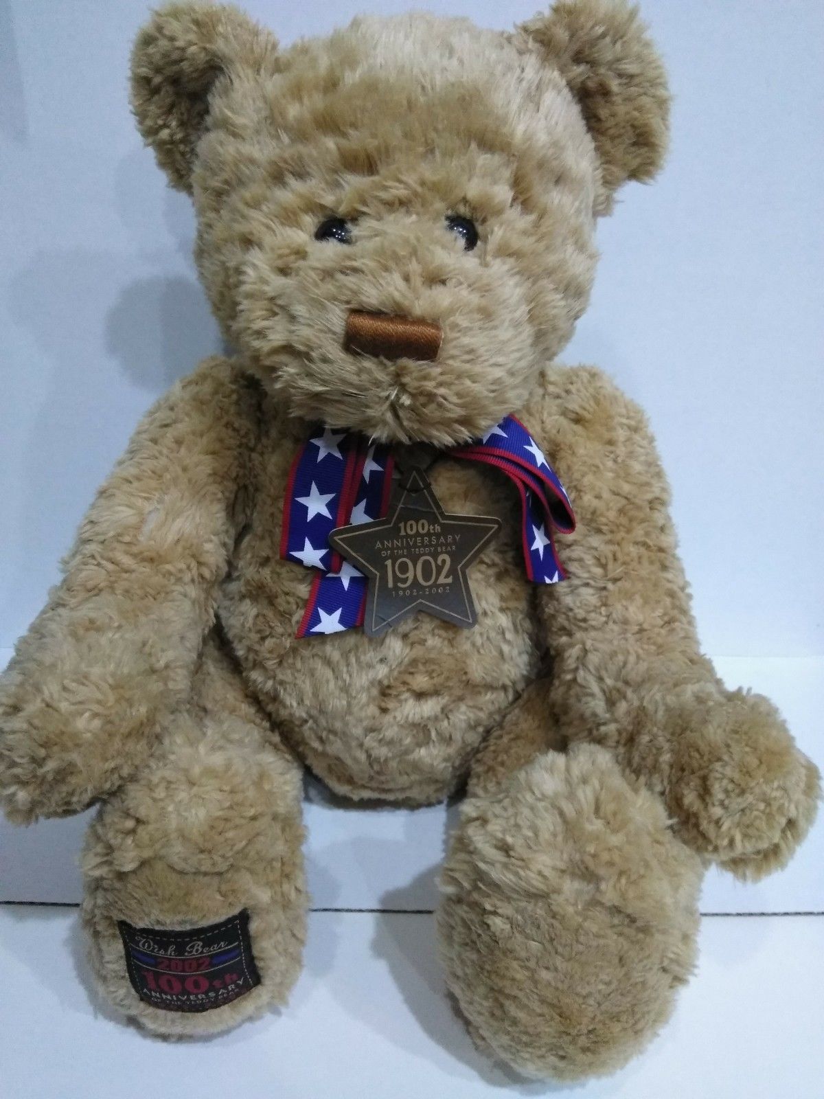 GUND Wish Bear 100th Anniversary of 1902 Teddy Bear 2002 26