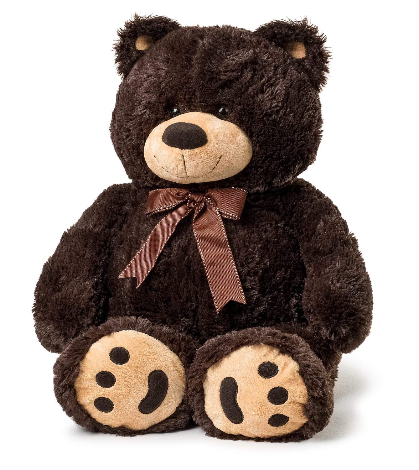 Amazon.com: Big Teddy Bear - Dark Brown: Toys & Games