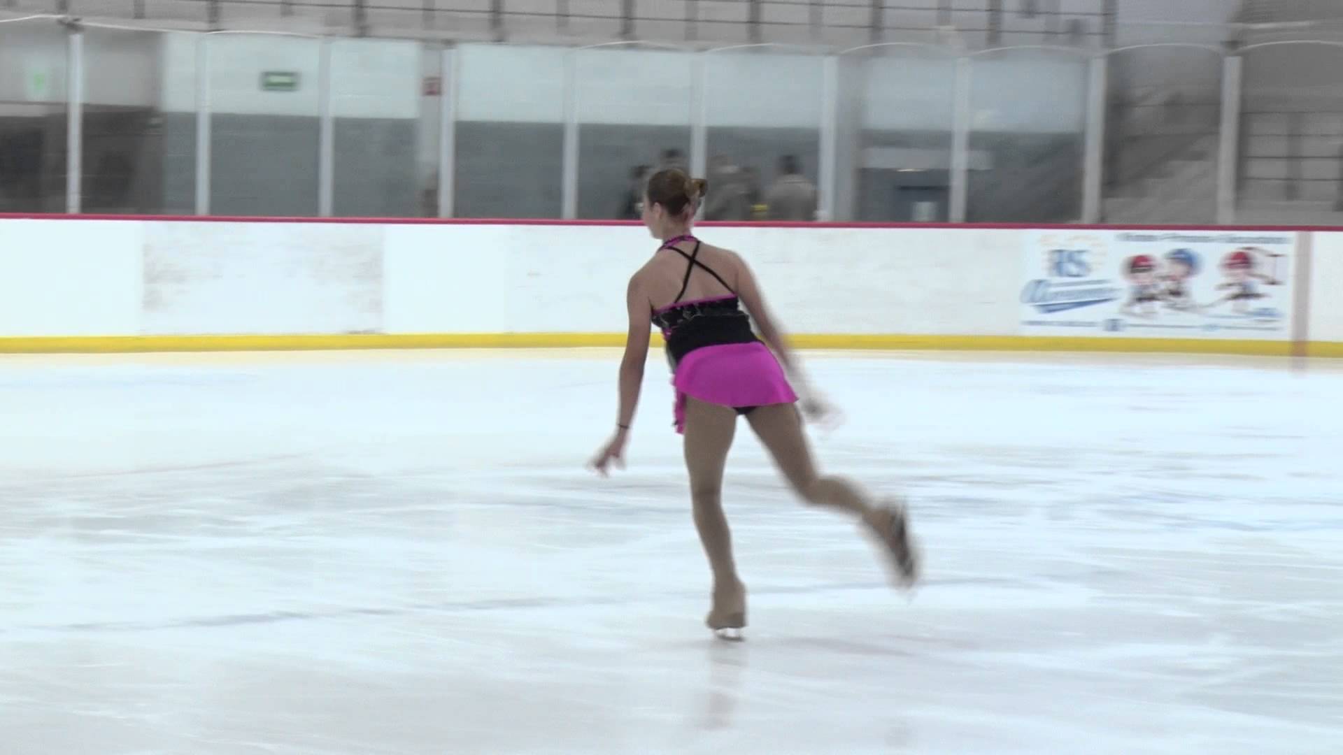 Figure Ice Skating Teen champion November 2015 - YouTube