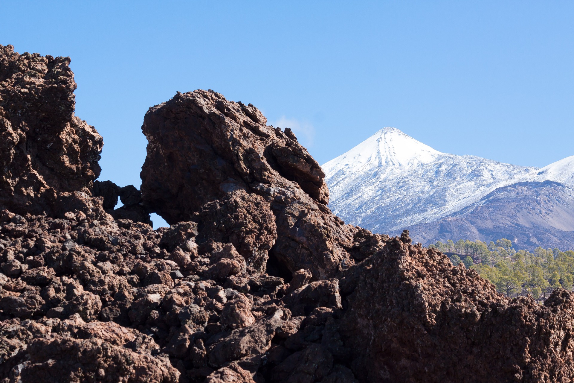 Teide volcano photo