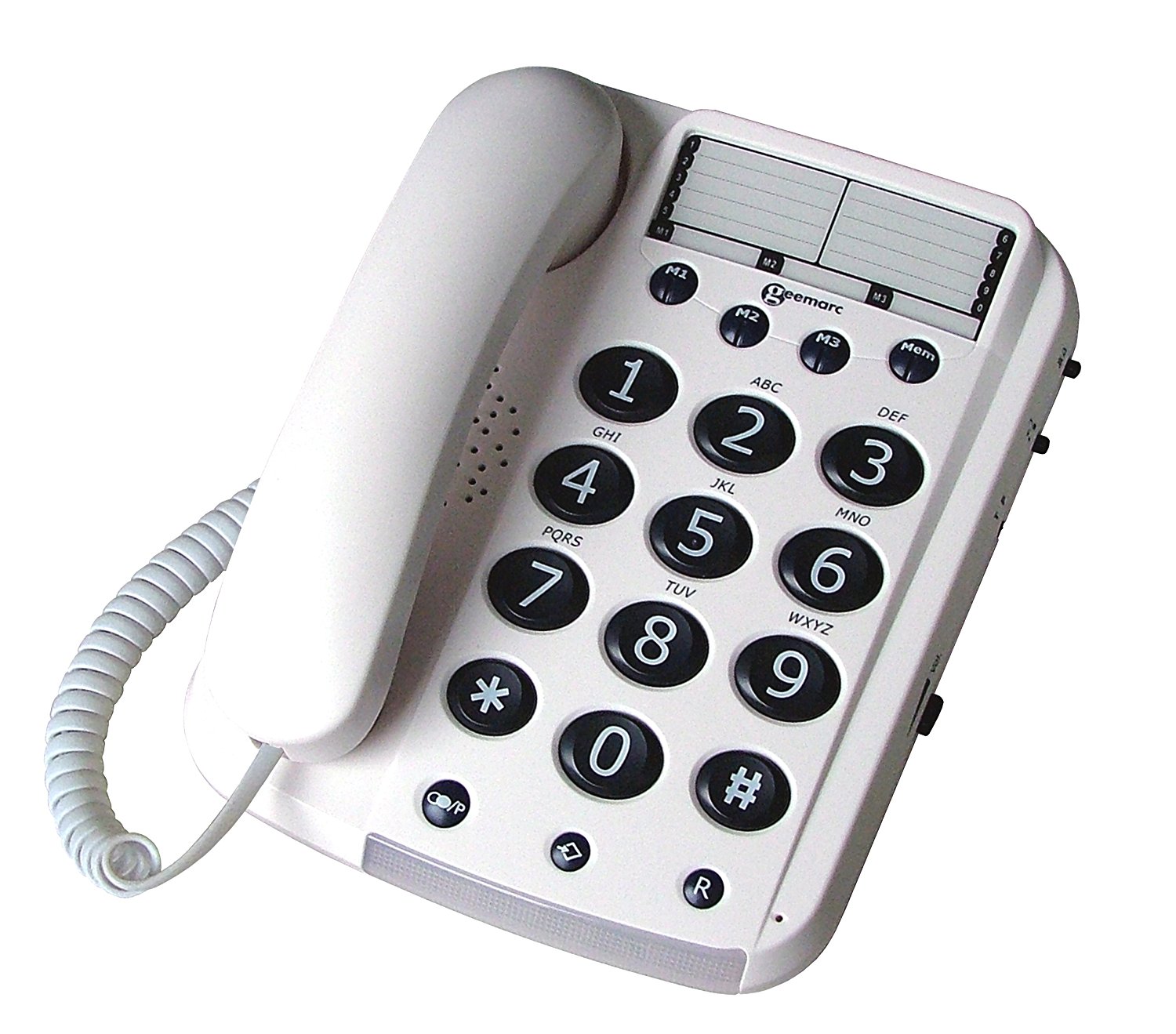 Geemarc Dallas 10 Big Button Corded Telephone- UK: Amazon.co.uk ...