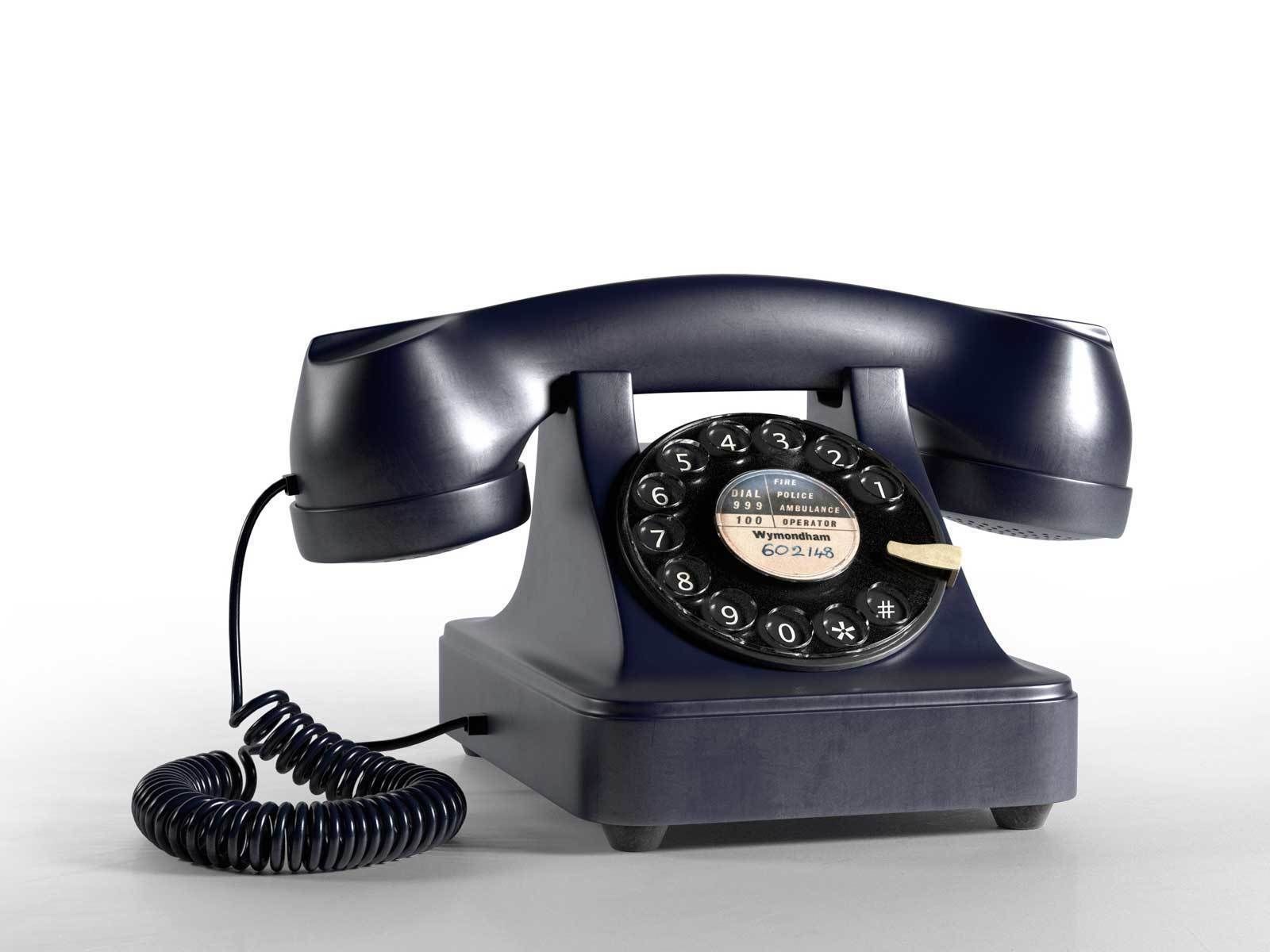 Vintage telephone photo