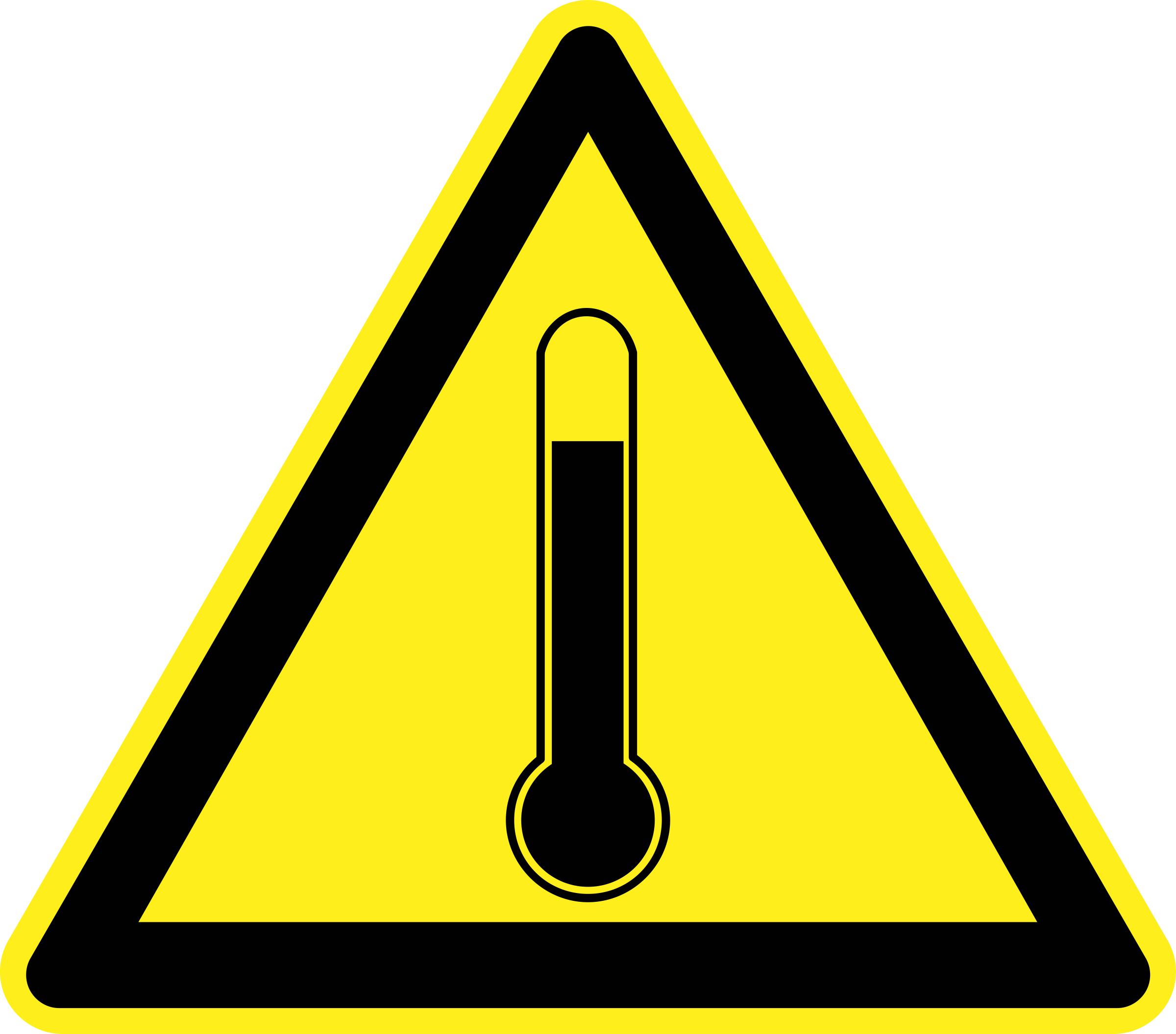 Temperature Warning Sign Icons PNG - Free PNG and Icons Downloads
