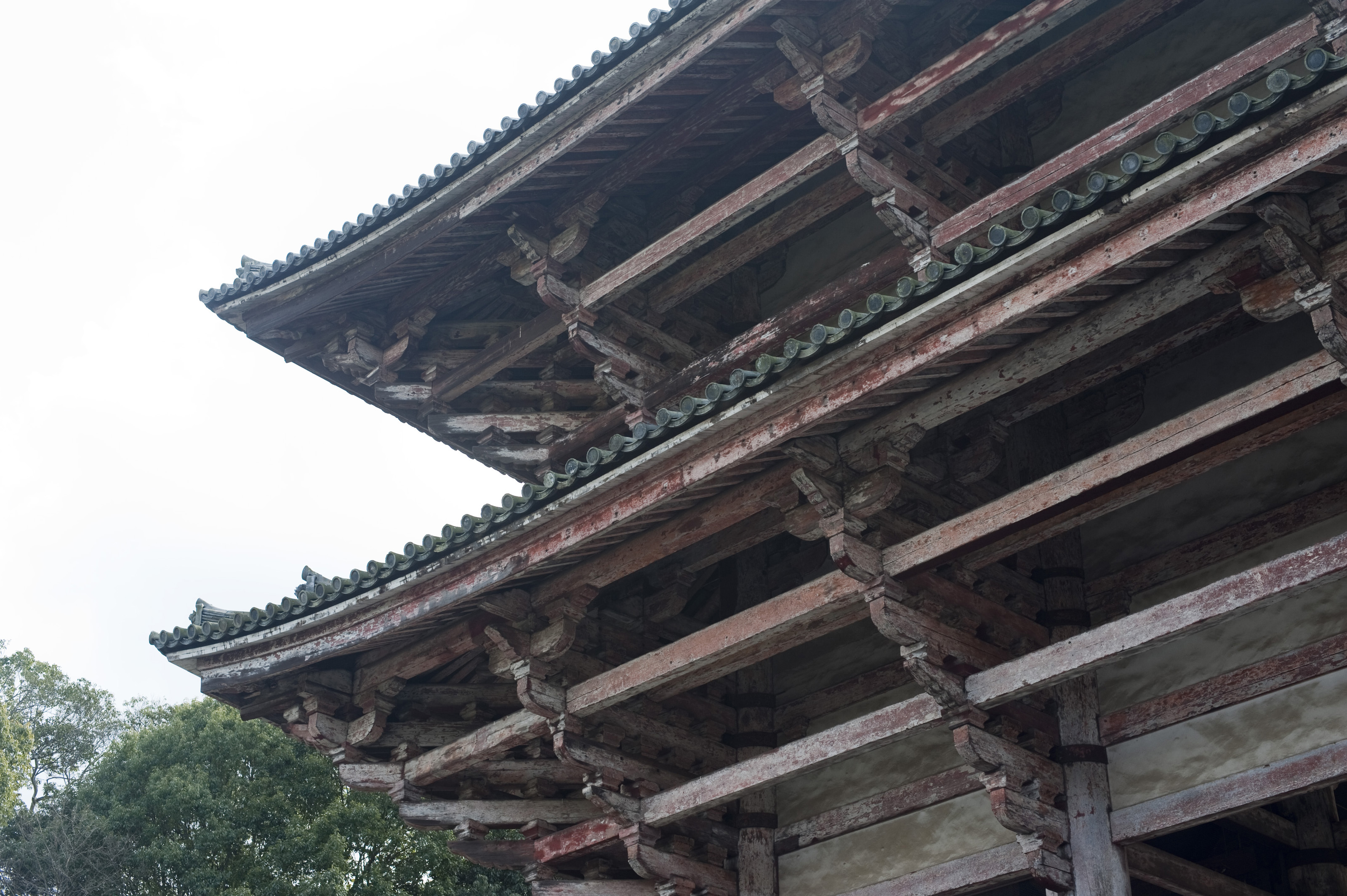 Temple roof detail photo