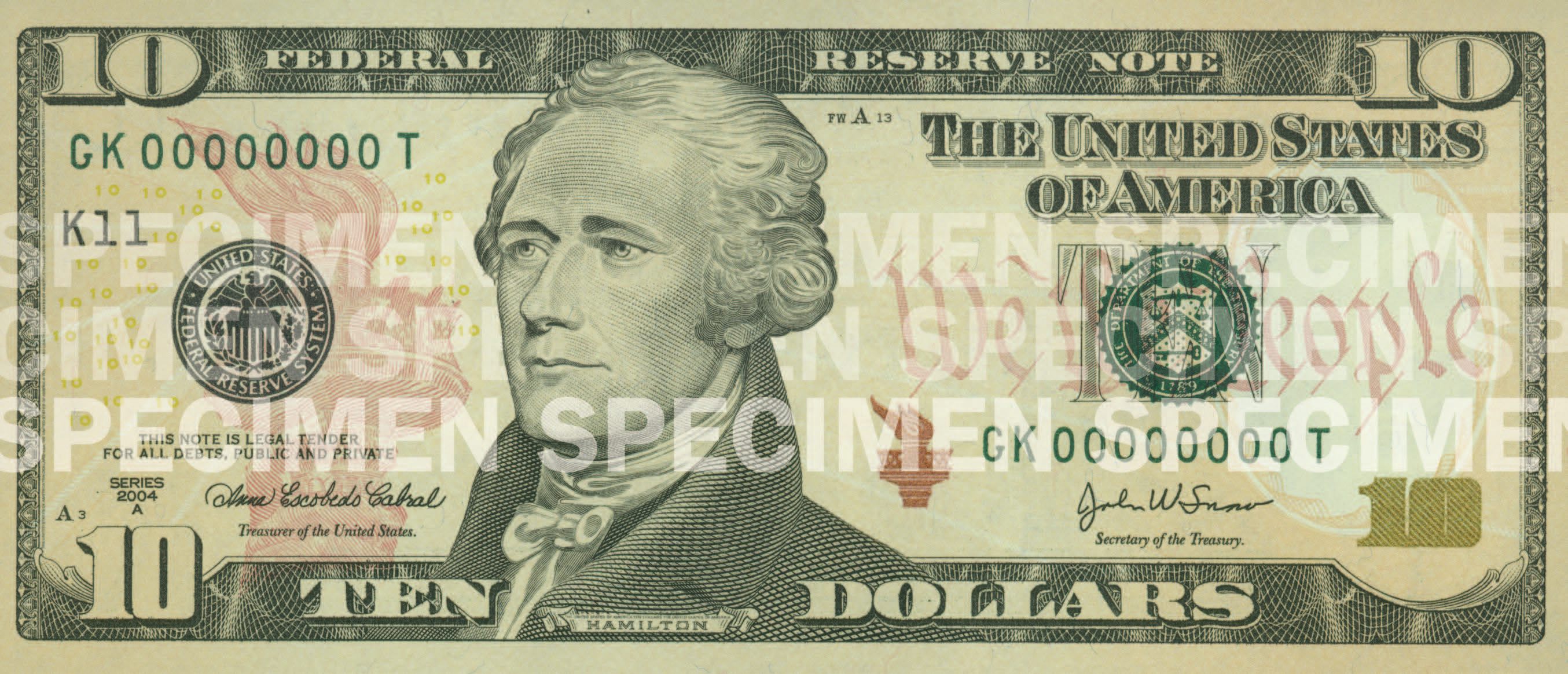 $10 | U.S. Currency Education Program