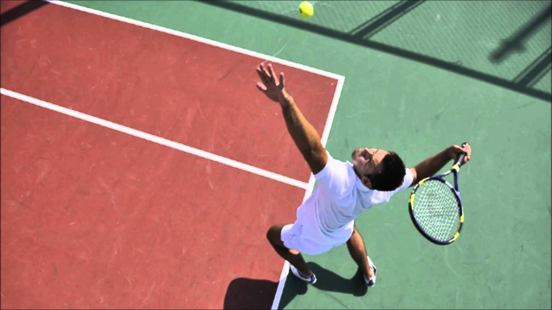 Overhand Tennis Serve Sound Effect - YouTube