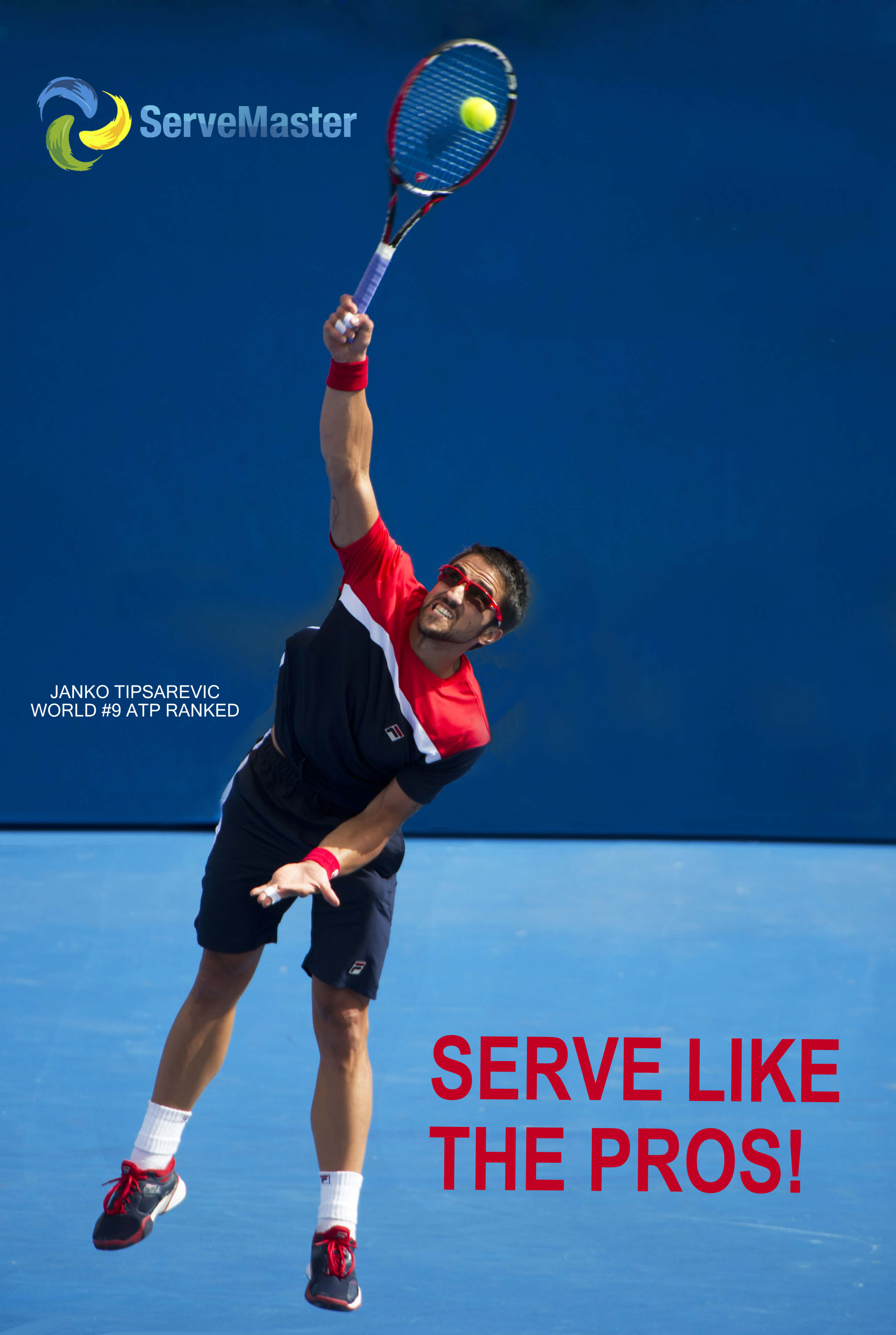ServeMaster is the best tennis serve trainer for all ages
