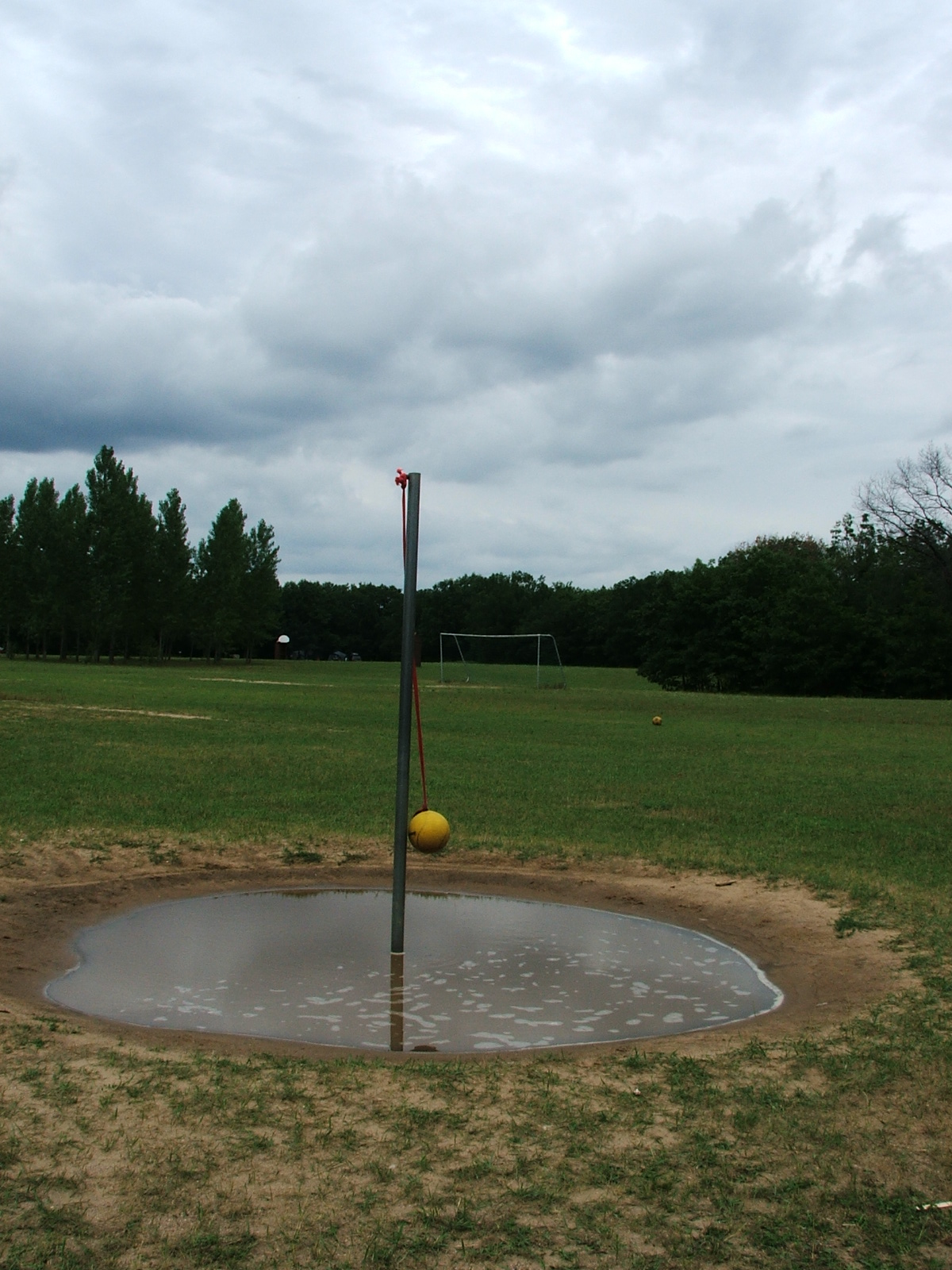 Tetherball after a rain photo