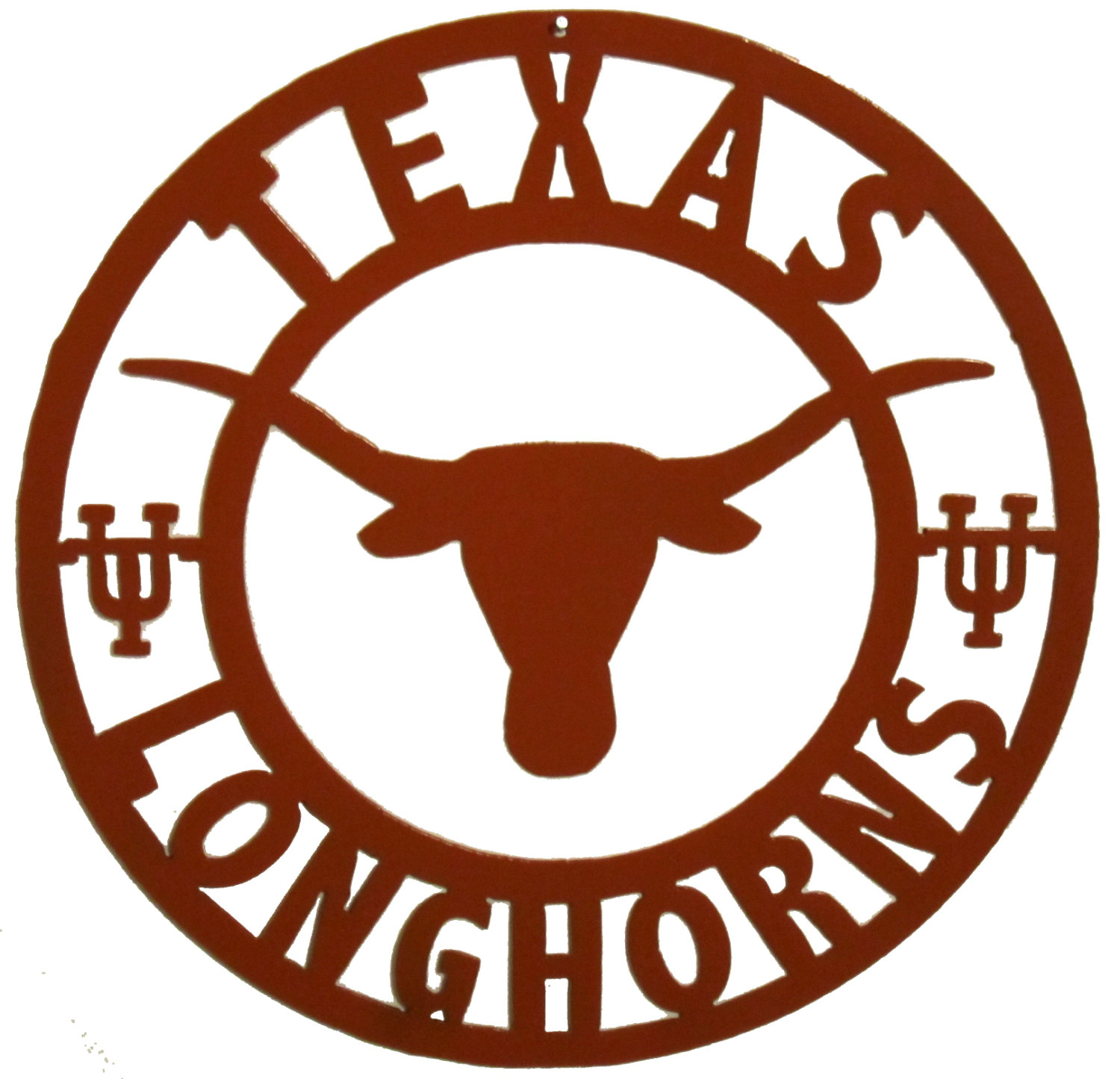 Texas Longhorns Sign Metal