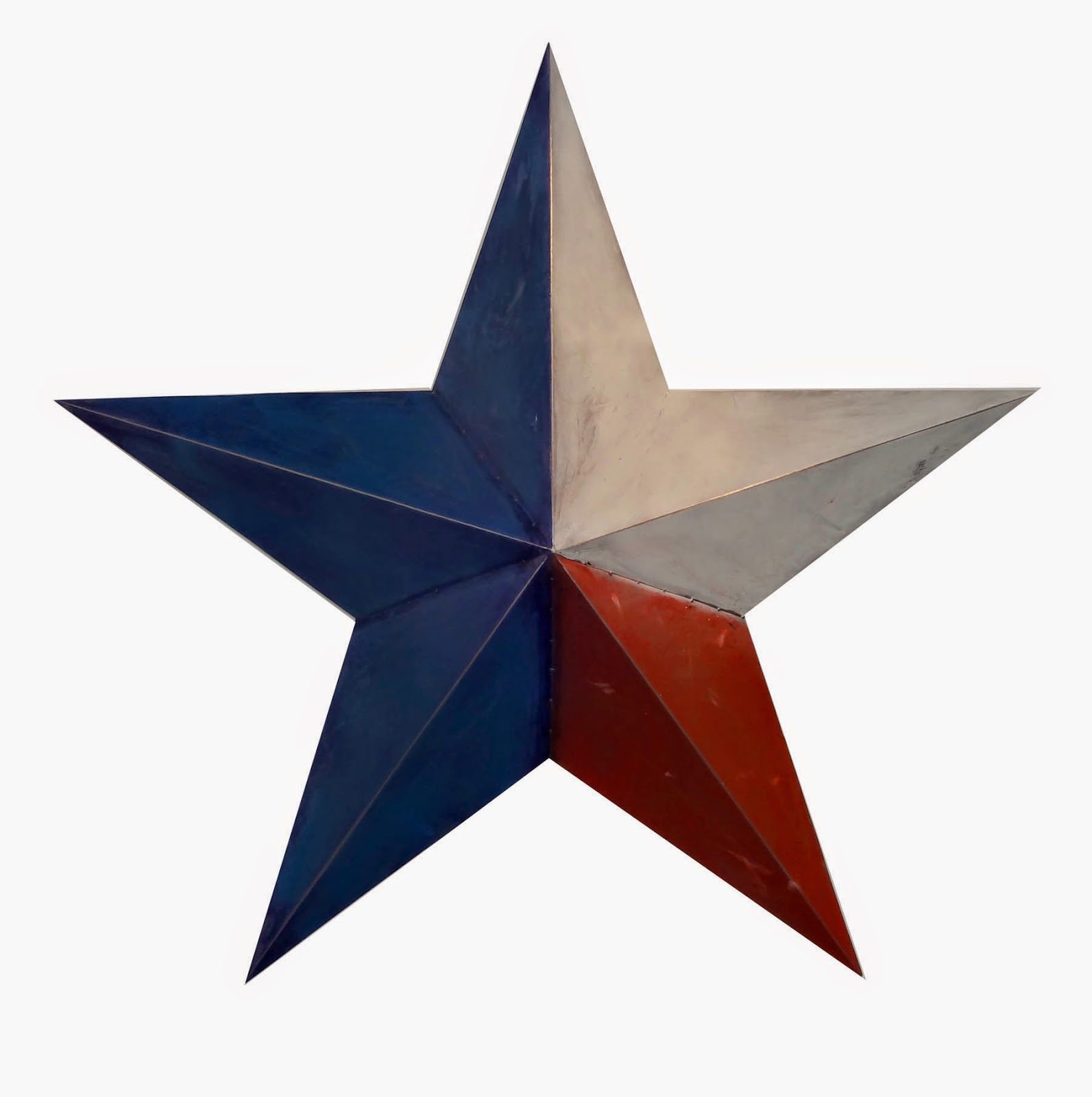 Nelligan Gallery: Another Texas Star, painted, work-in-progress