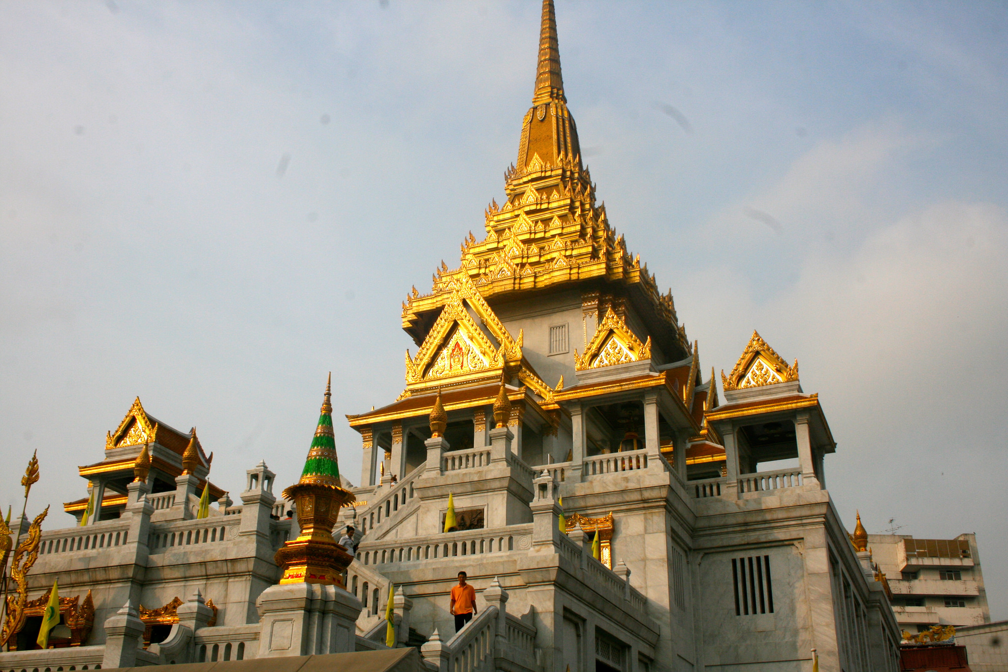 Thai buddhist pagoda photo