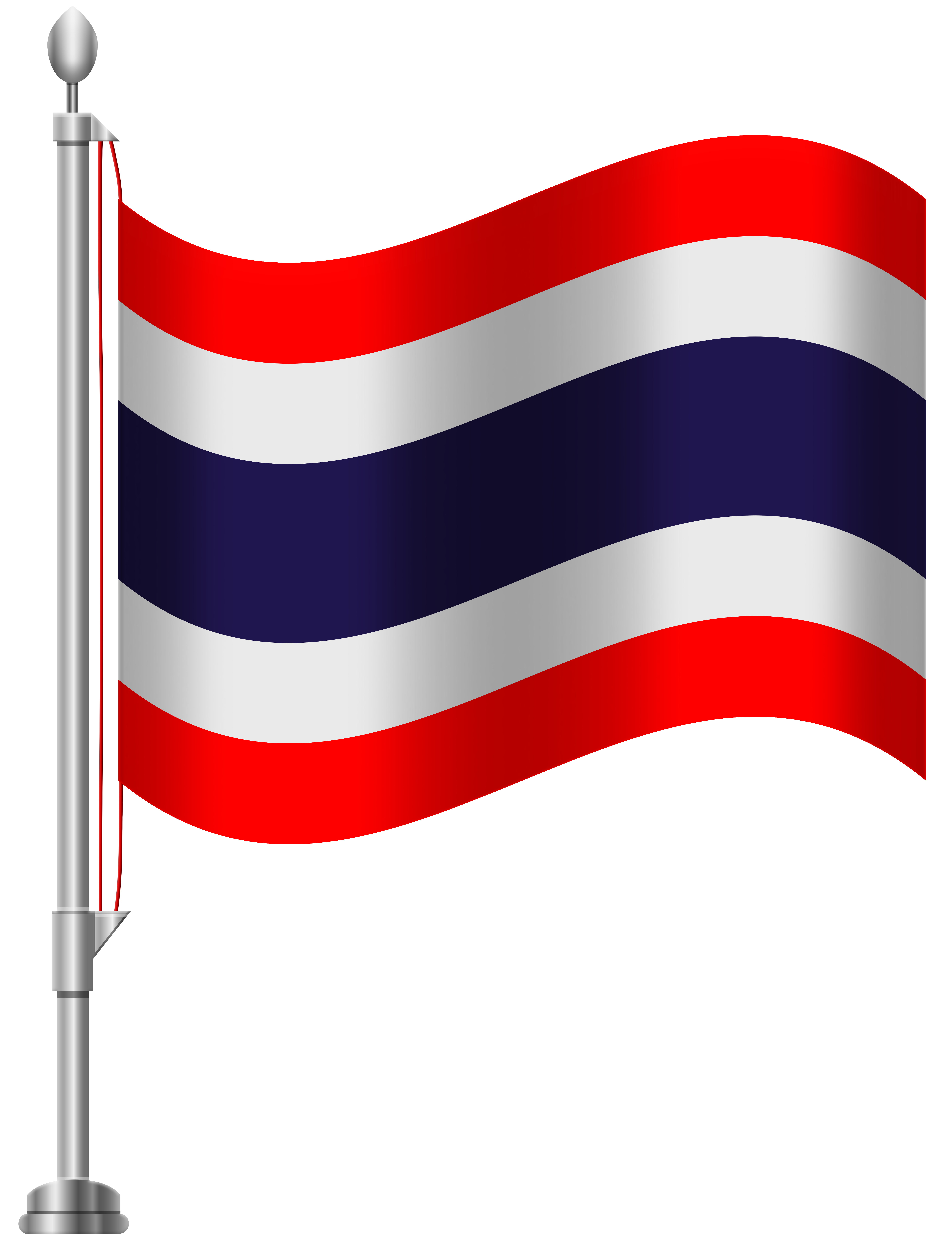 Thailand Flag PNG Clip Art - Best WEB Clipart