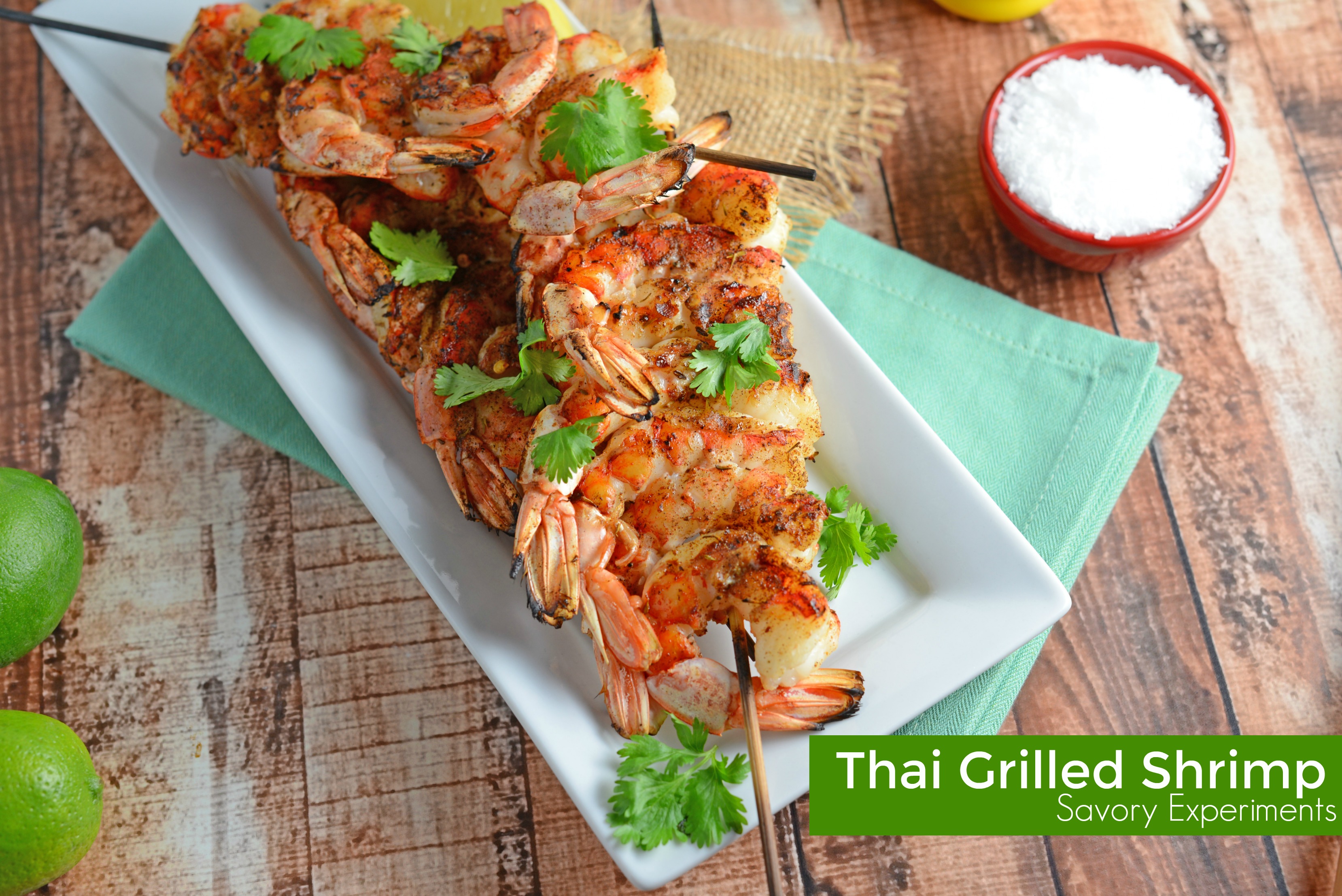 Grilled Shrimp- Thai Style - Savory Experiments