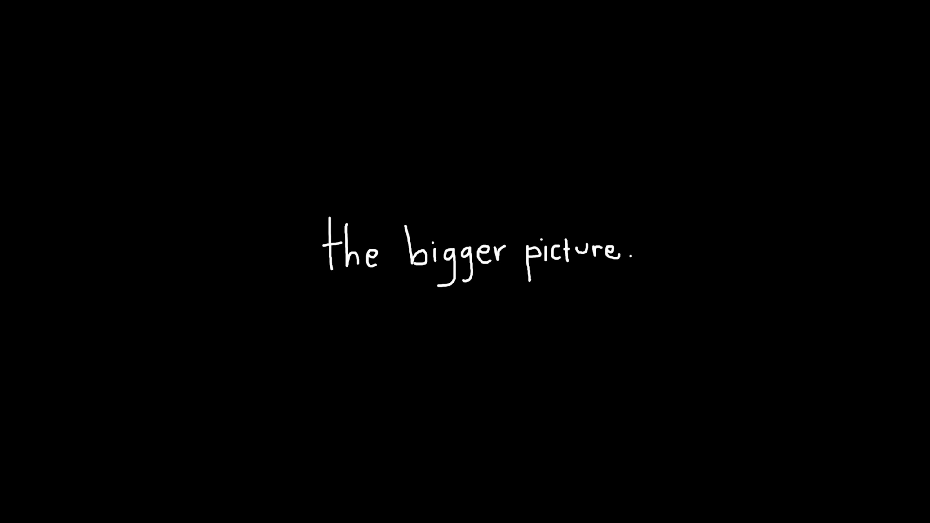 The Bigger Picture, - YouTube