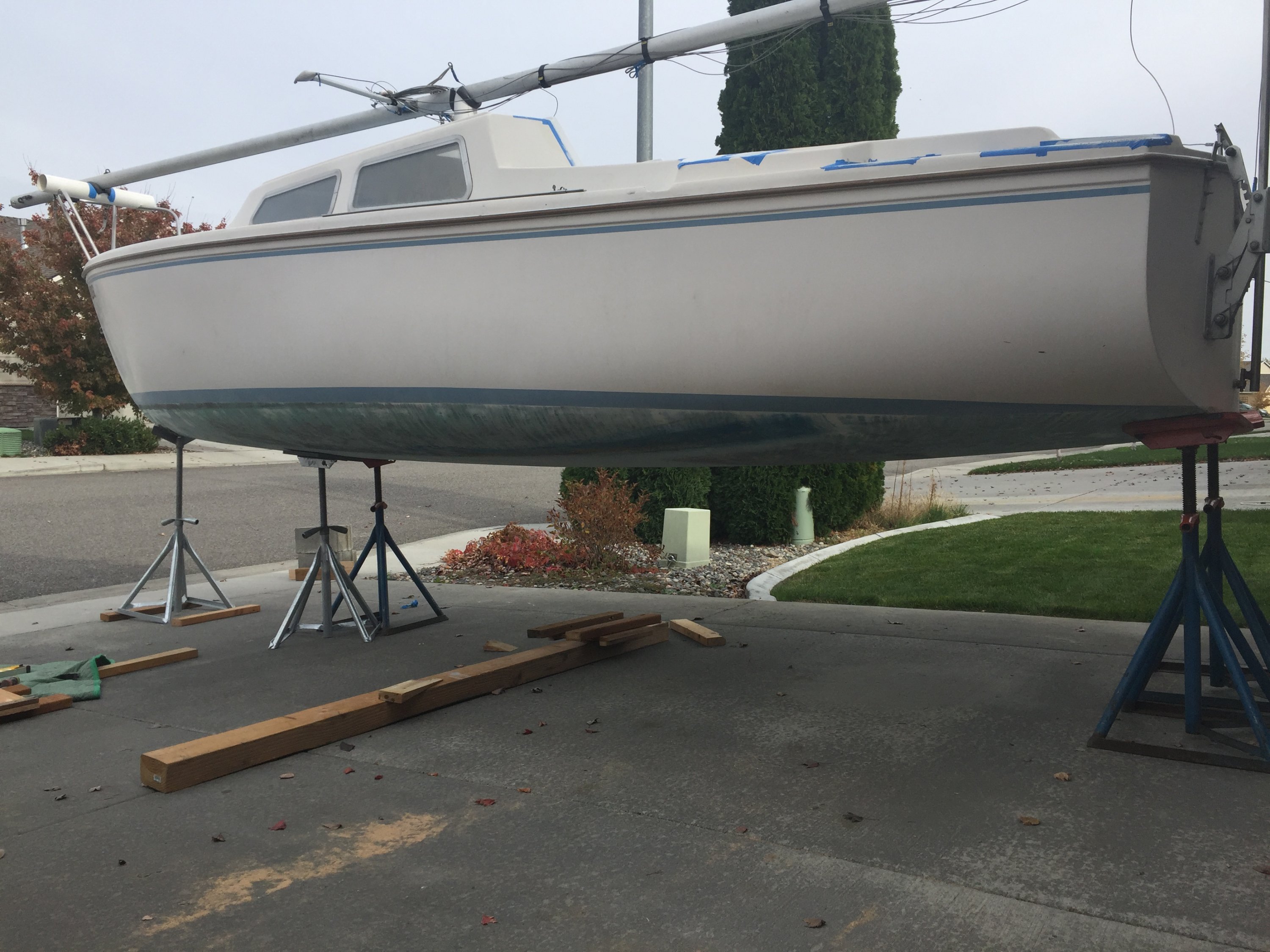 Yet another boat off the trailer thread | SailboatOwners.com Forums