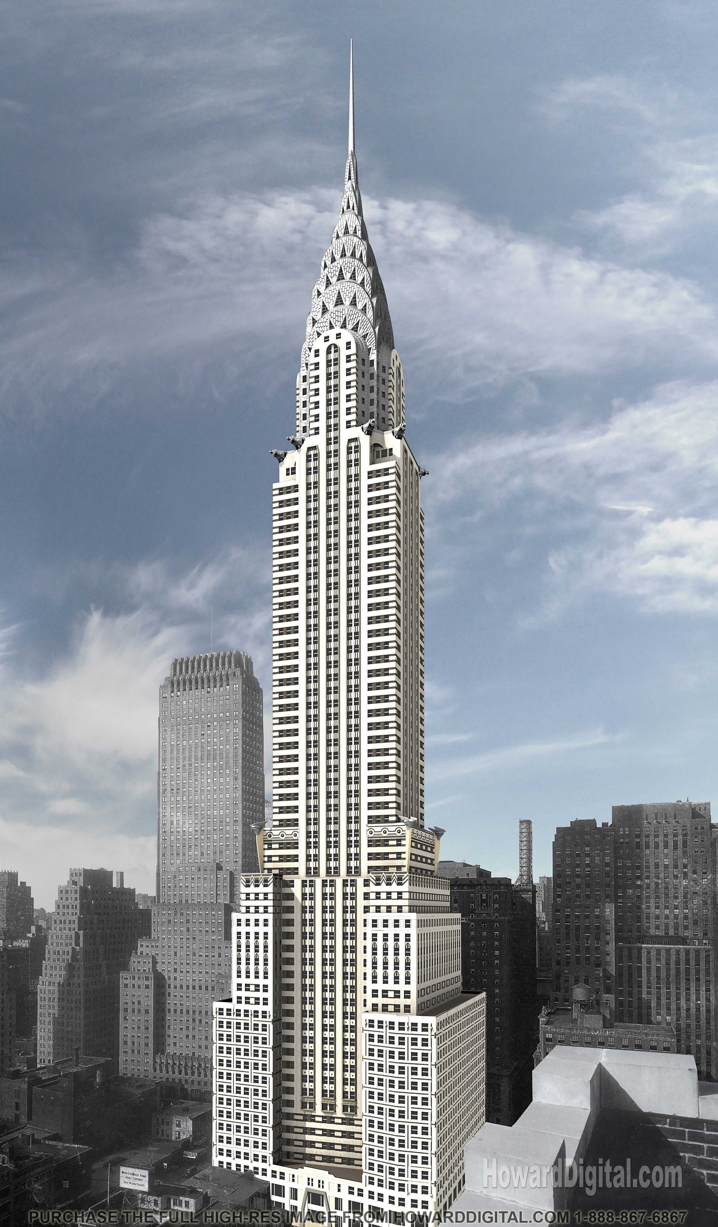 Chrysler Building, New York. Architect: William Van Alen, 1928-30 ...
