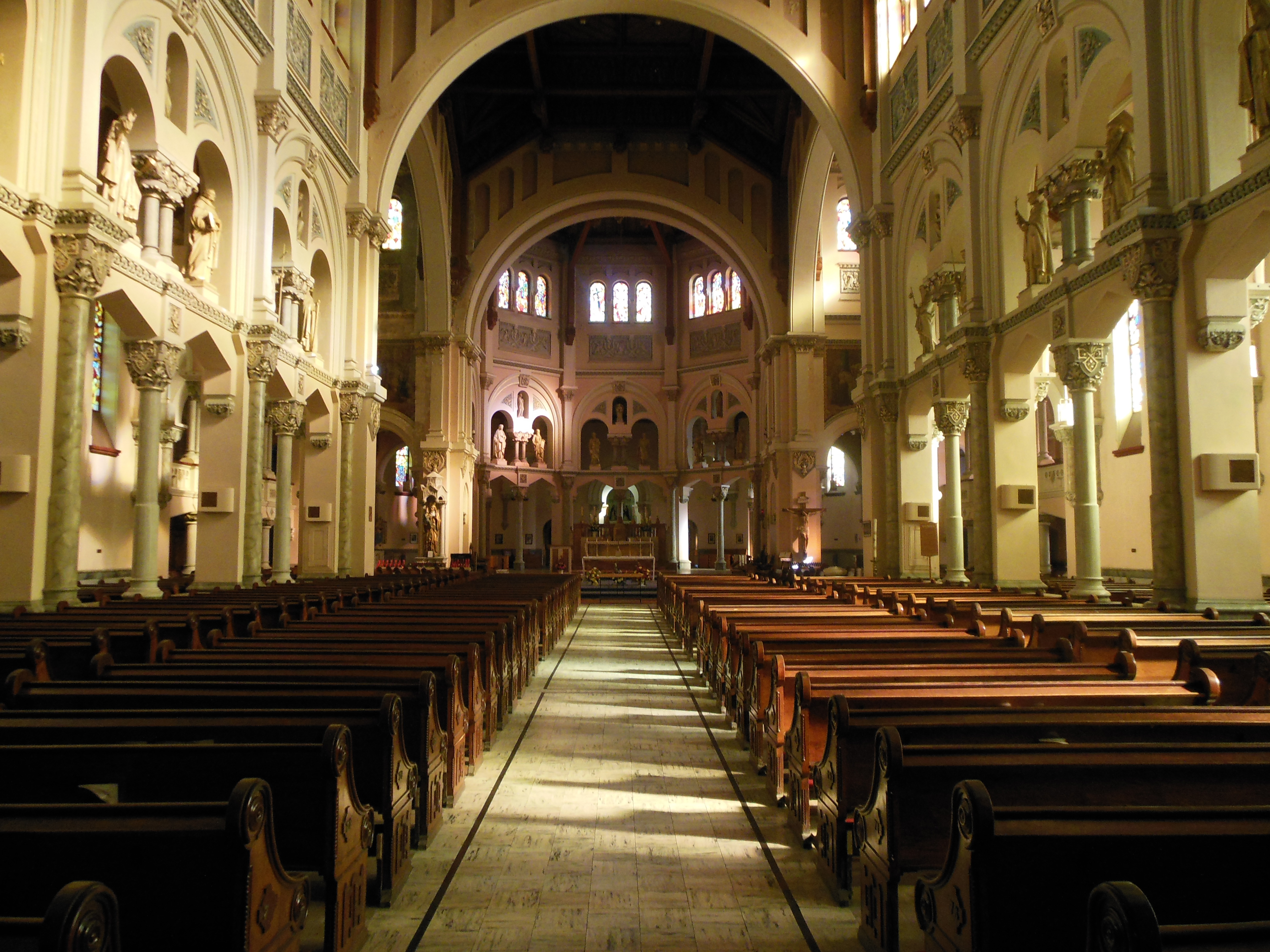 Inside the church | Saint Anne's Parish