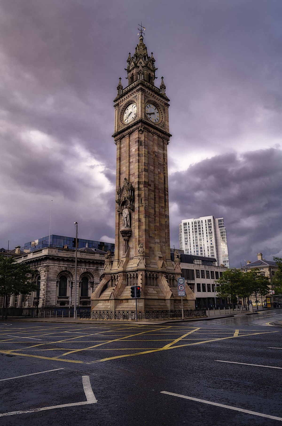 Albert Memorial Clock, Belfast - Wikipedia