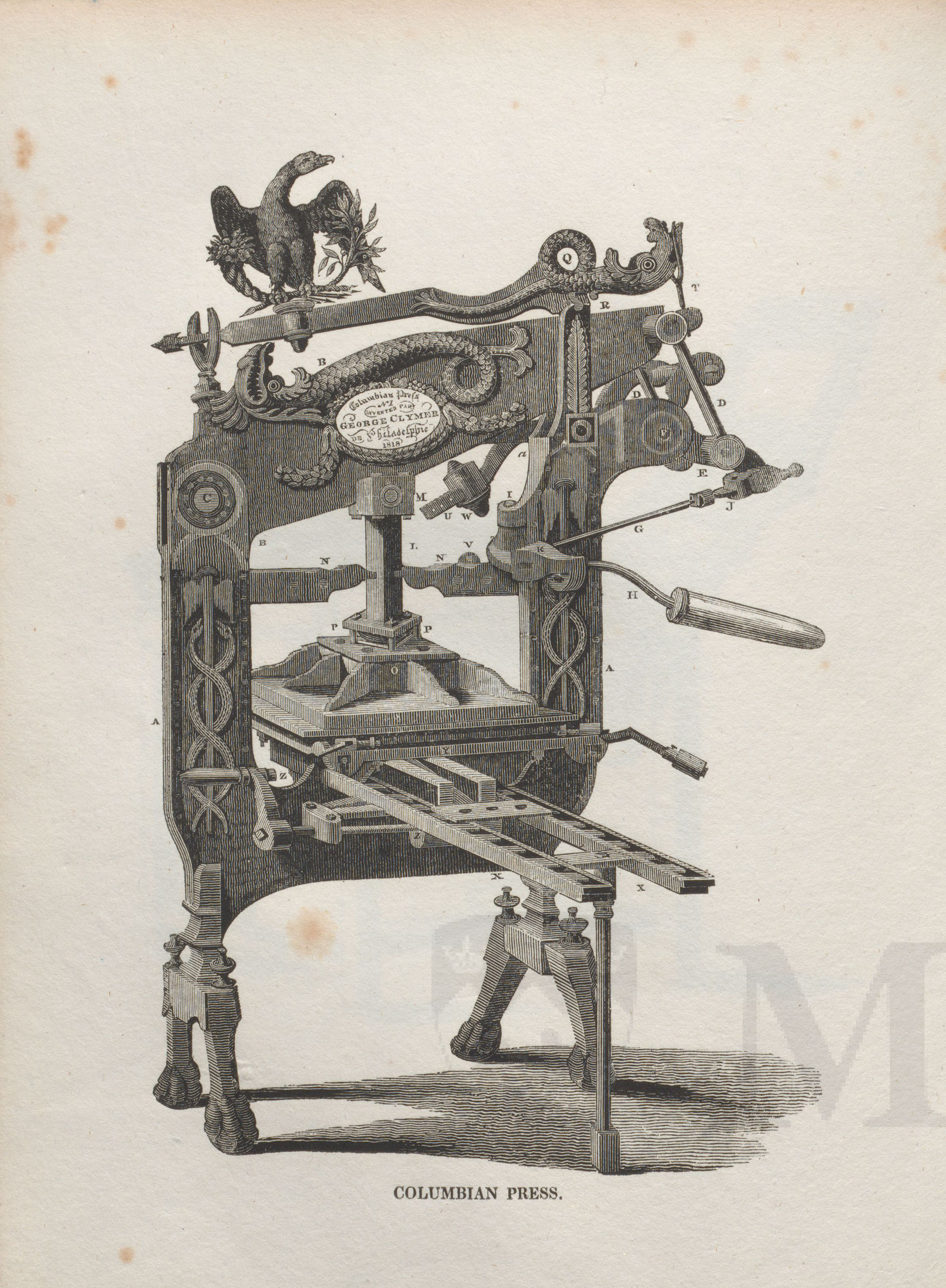 The Columbian Press – “phantasmagoria in cast iron” | Rare Books and ...