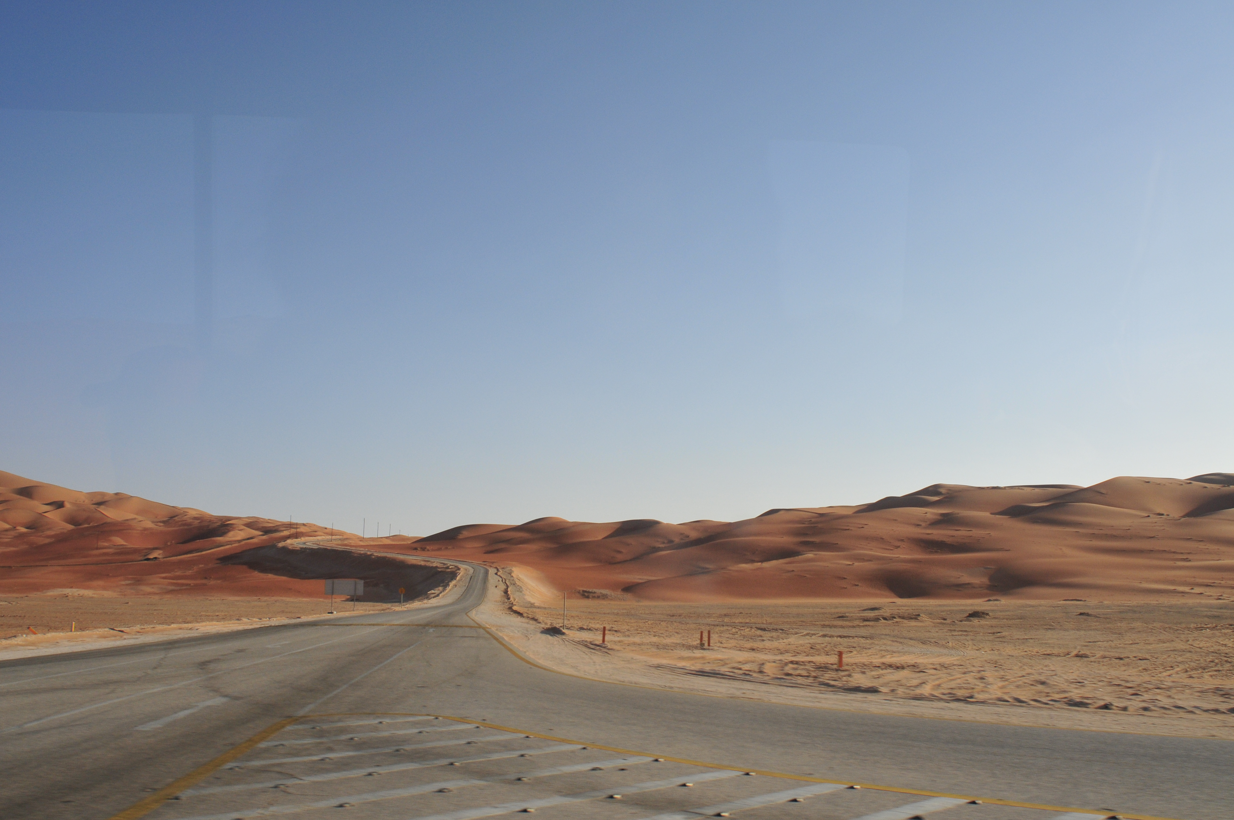 The desert road photo