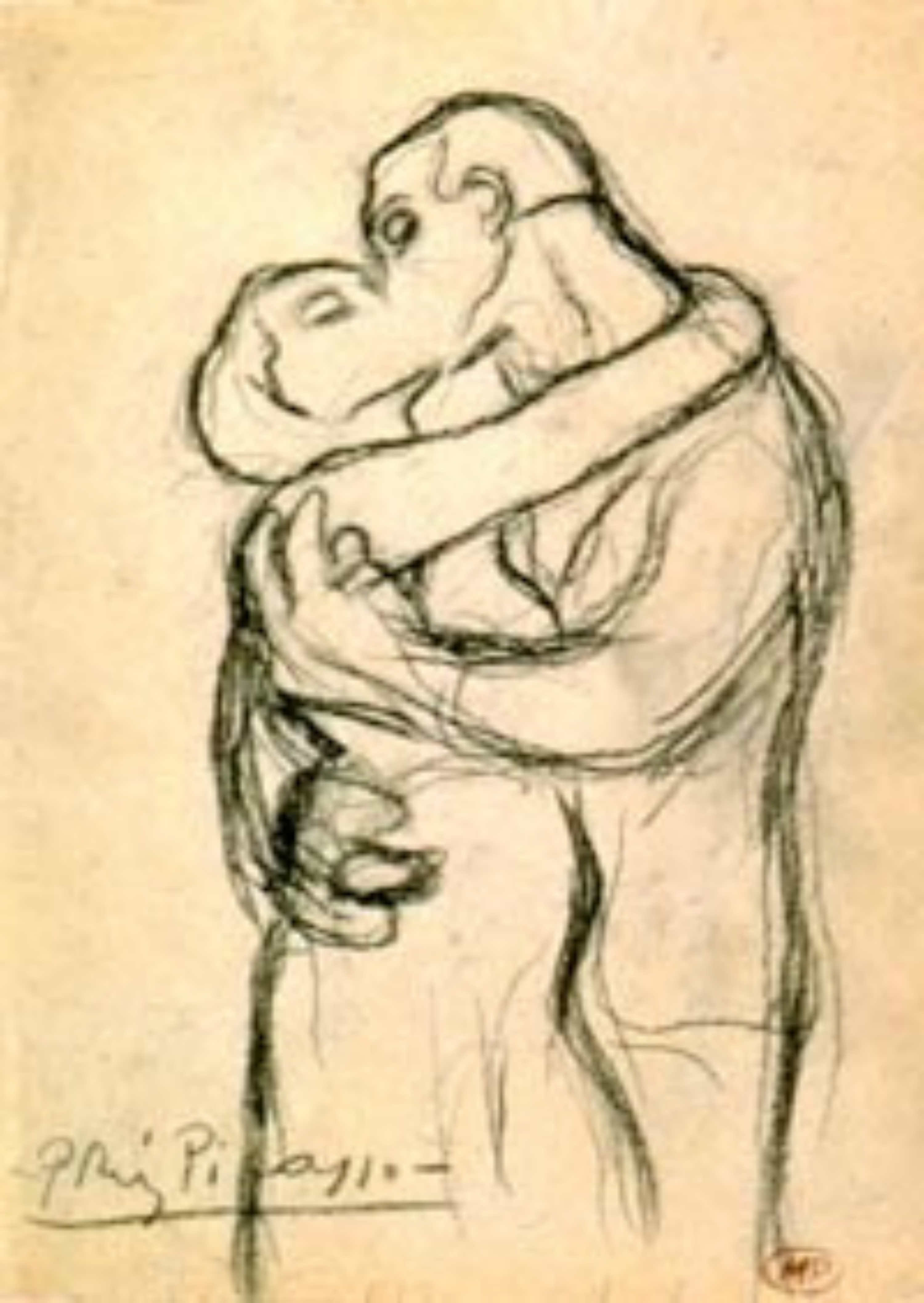 Picasso, The Embrace (The Kiss) - Pictify - your social art network